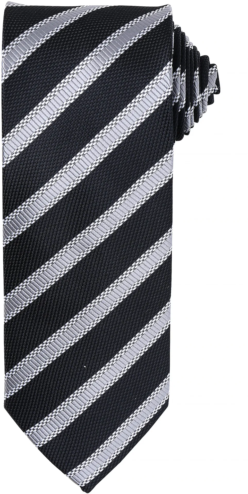 Waffle stripe tie