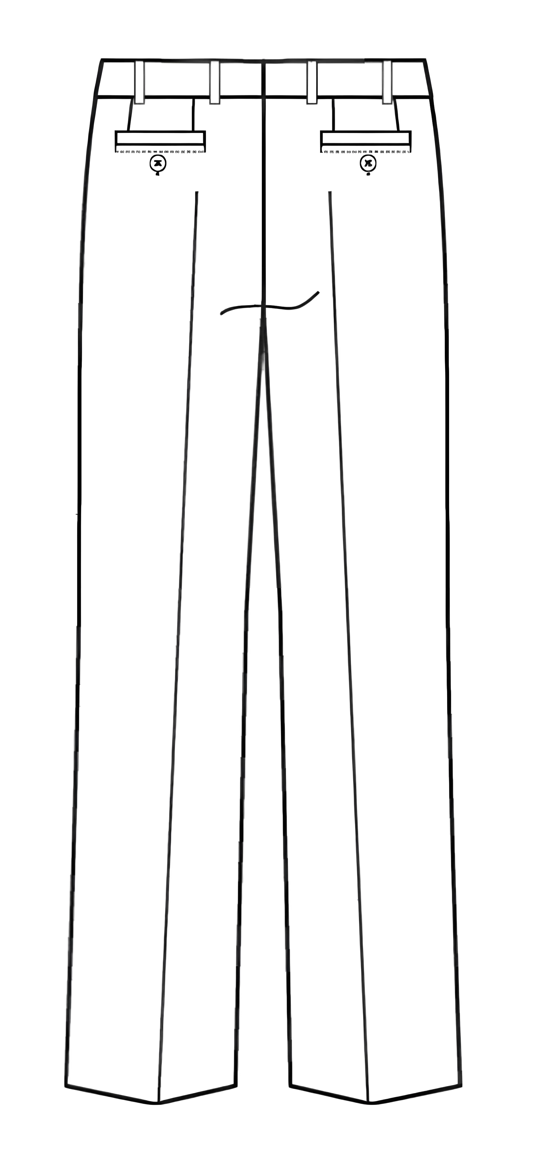 Greiff- Premium Corporate Anzugshose Herren Comfort Fit 57P 