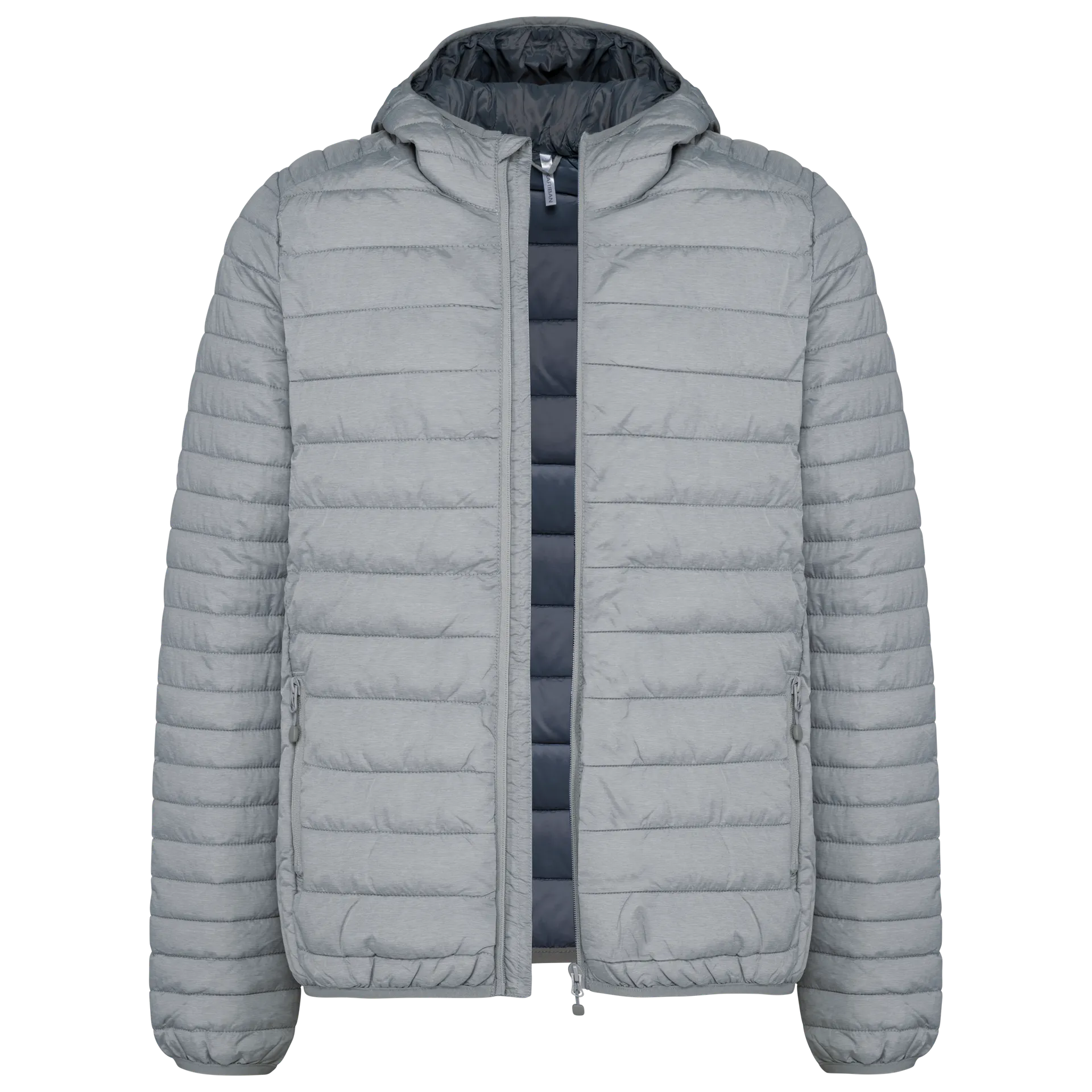 Leichte Herren-Steppjacke mit Kapuze