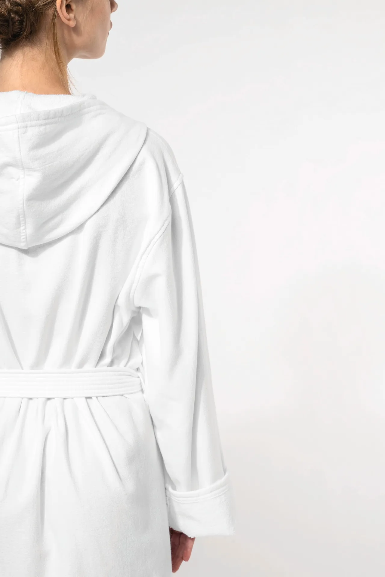 Bademantel mit Kapuze Bio