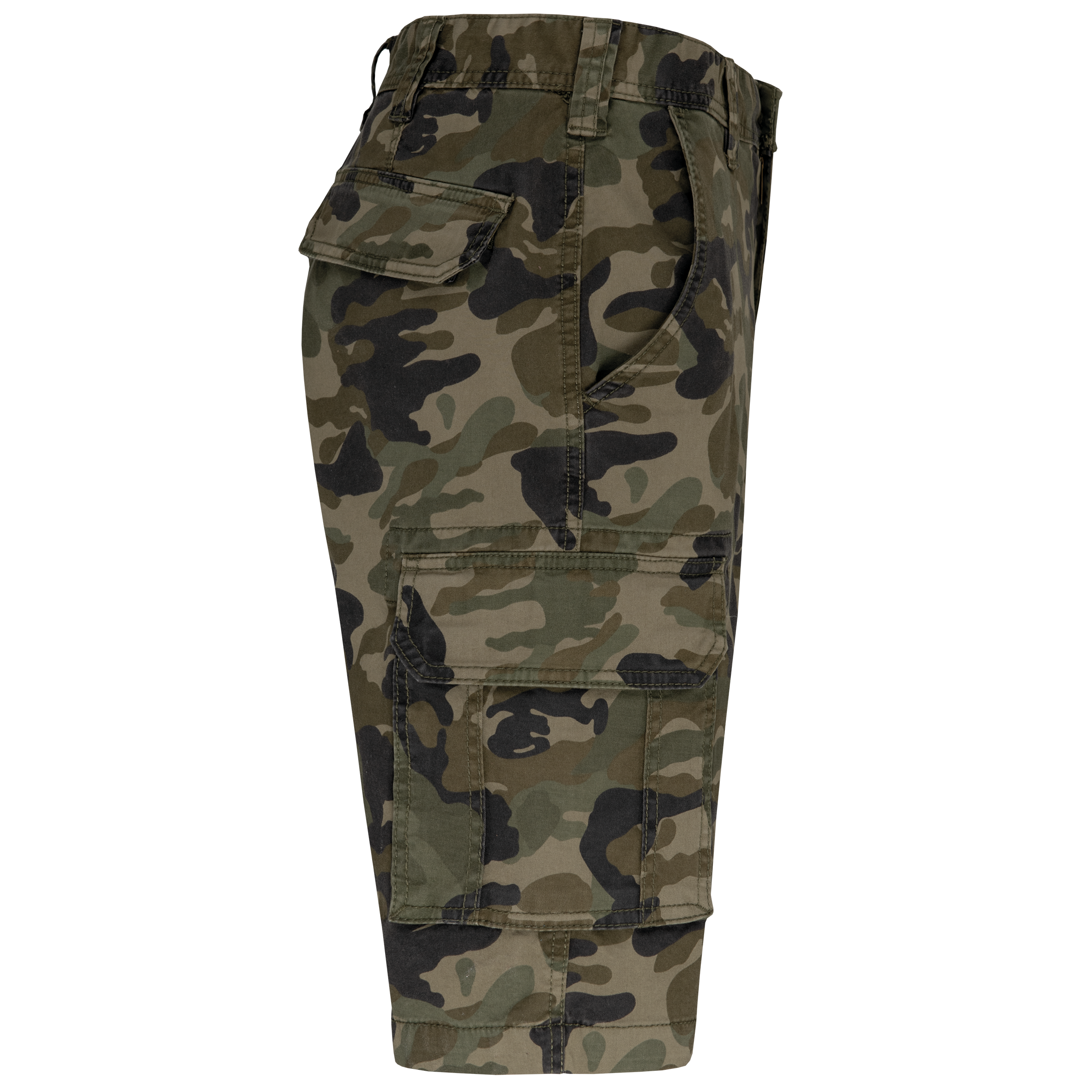 Bermuda-Shorts für Herren mit mehreren Taschen
