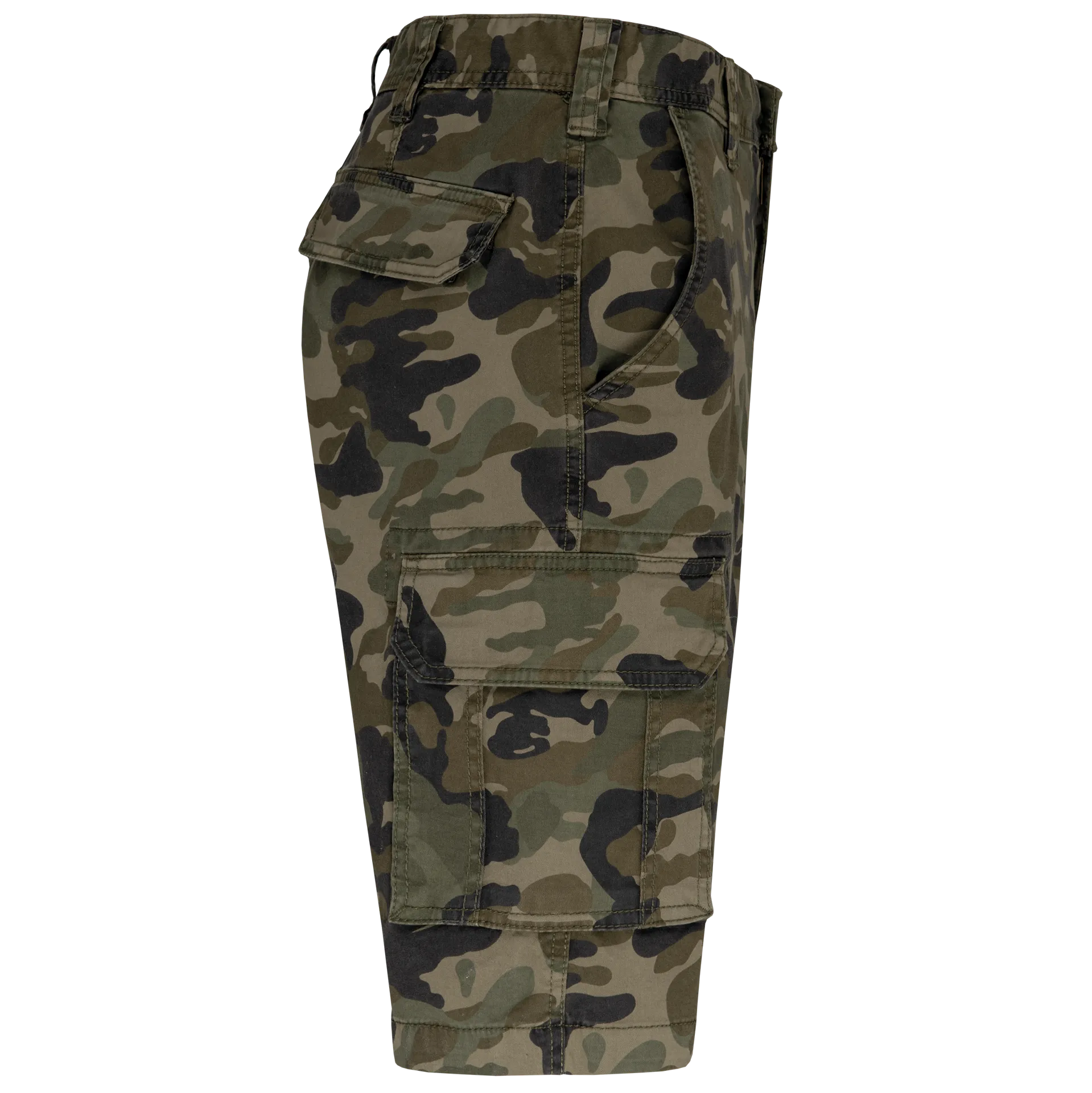 Bermuda-Shorts für Herren mit mehreren Taschen