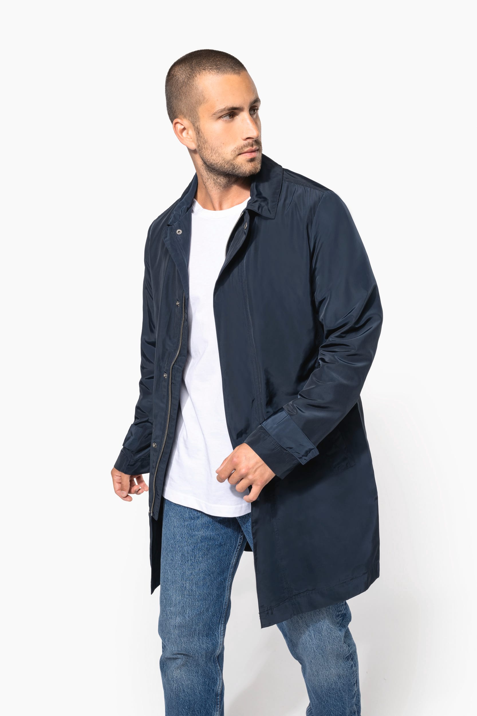 Leichter Herren-Trenchcoat