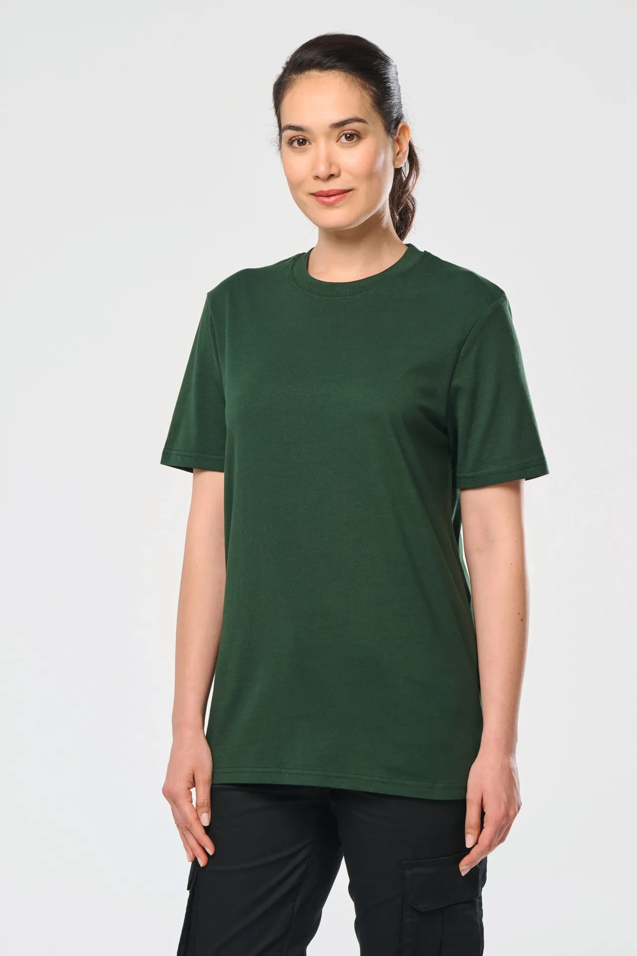 Umweltfreundliches Unisex-T-Shirt mit kurzen Ärmeln