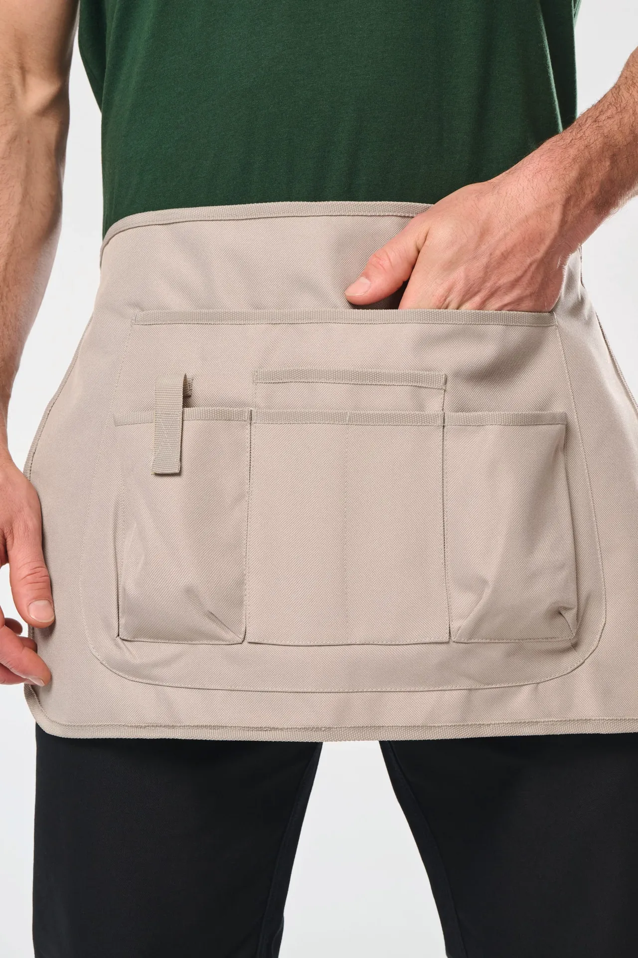 Kurze umweltfreundliche Unisex-Gärtnerschürze