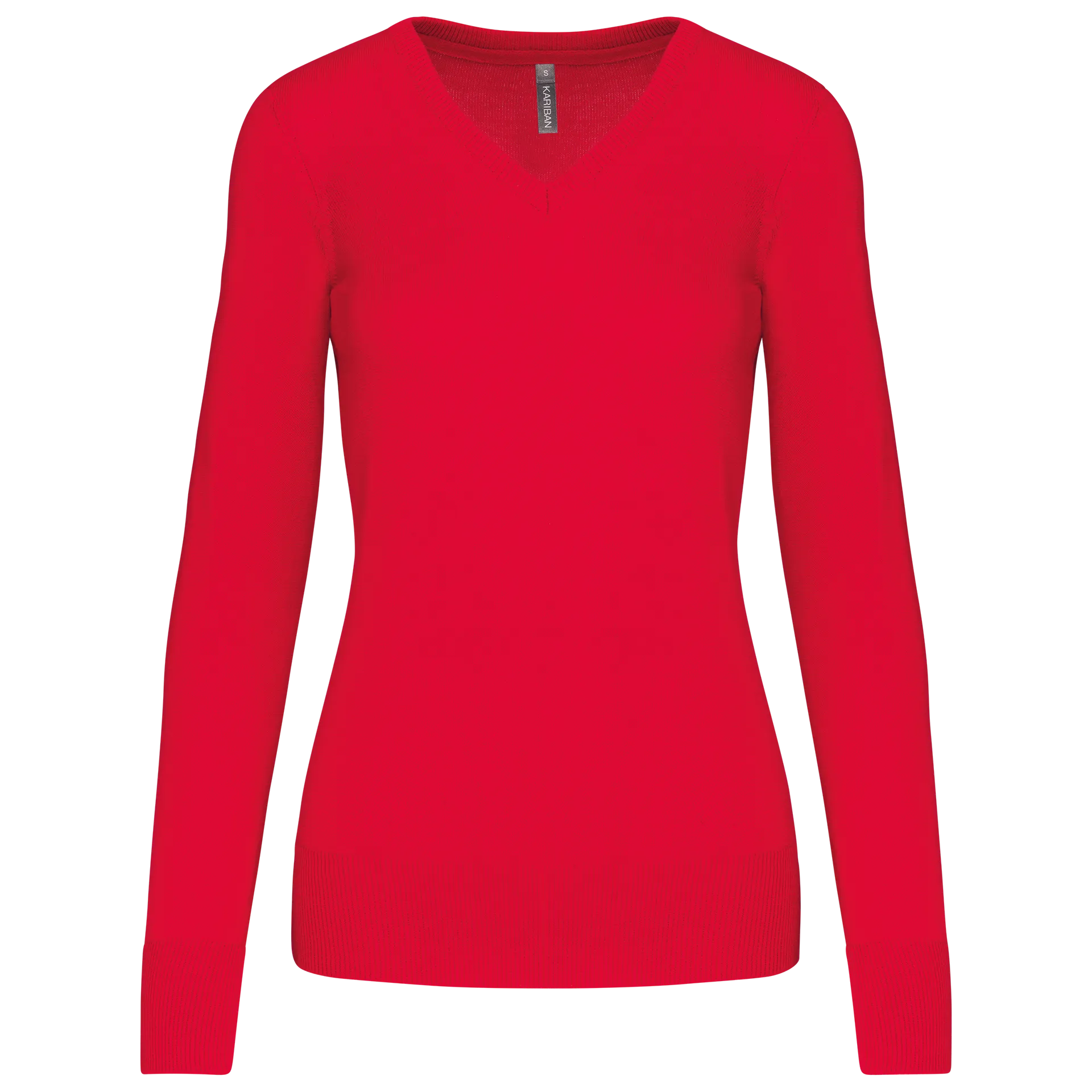 Damenpullover mit V-Ausschnitt