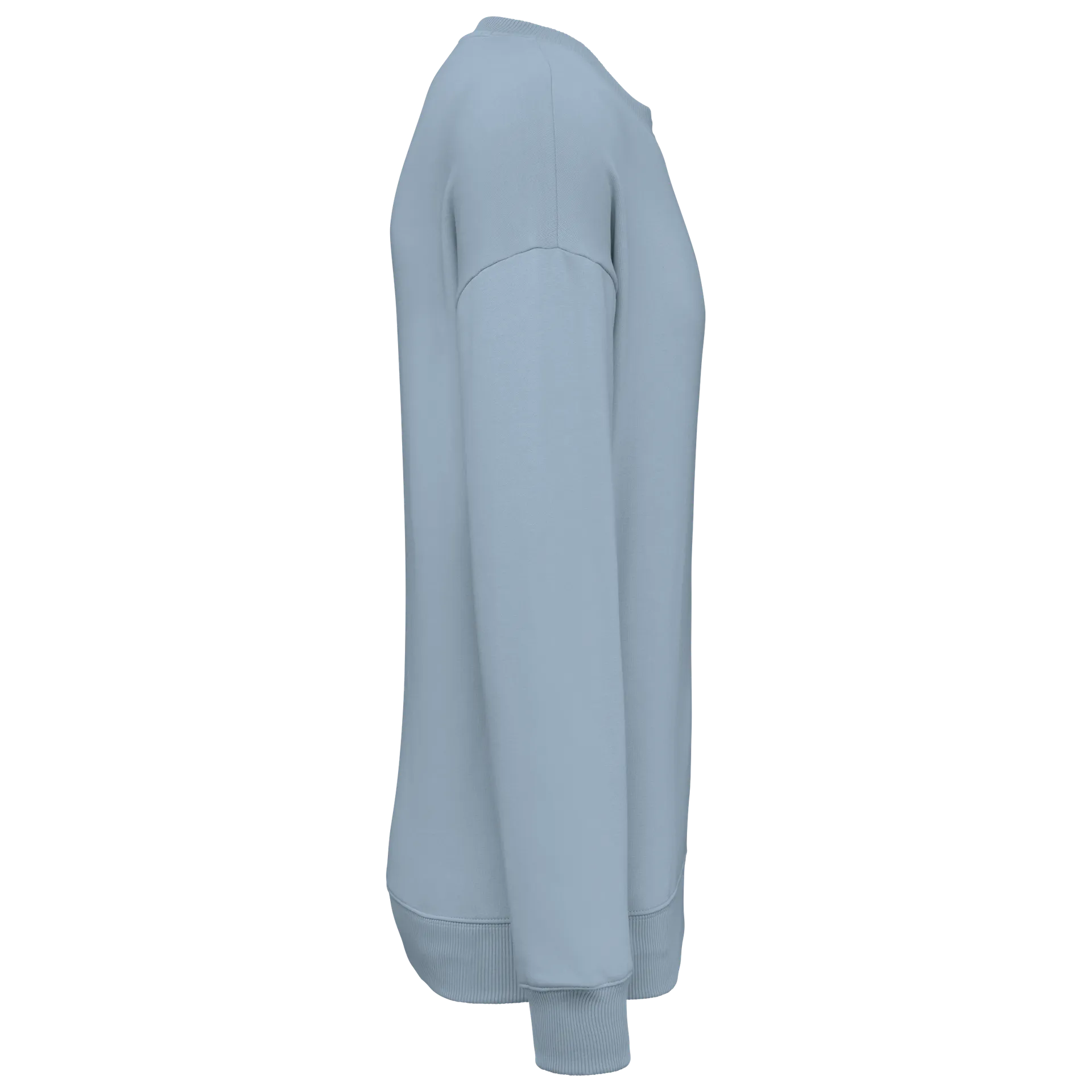 Umweltfreundliches Oversize Unisex-Sweatshirt mit Rundhalsausschnitt