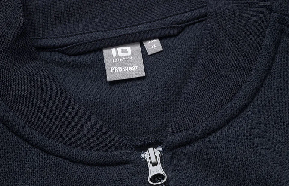 ID Pro Wear Cardigan Herren Sweat – Robuster Zipper-Cardigan 
