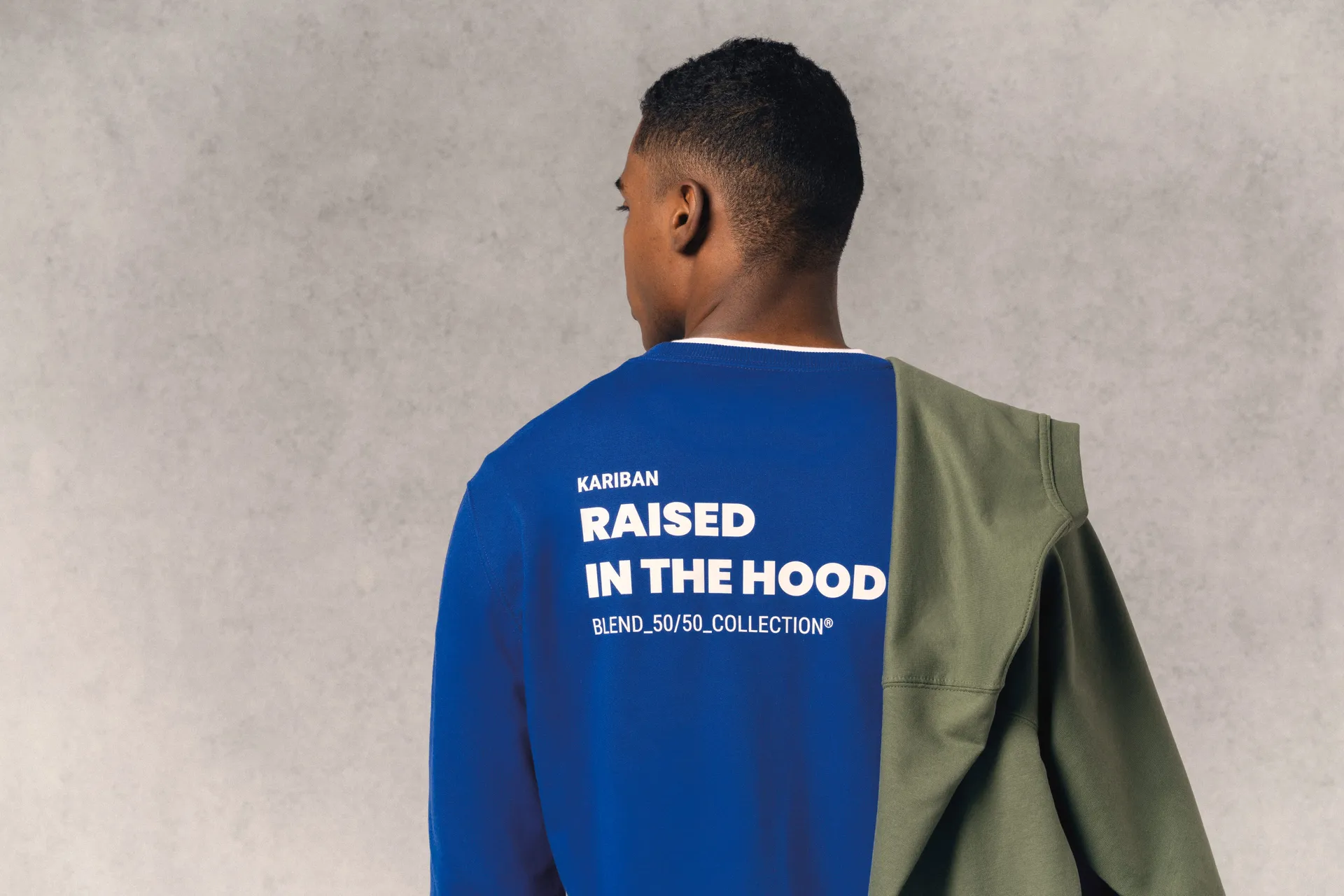 Recyceltes Unisex-Sweatshirt mit Rundhalsausschnitt