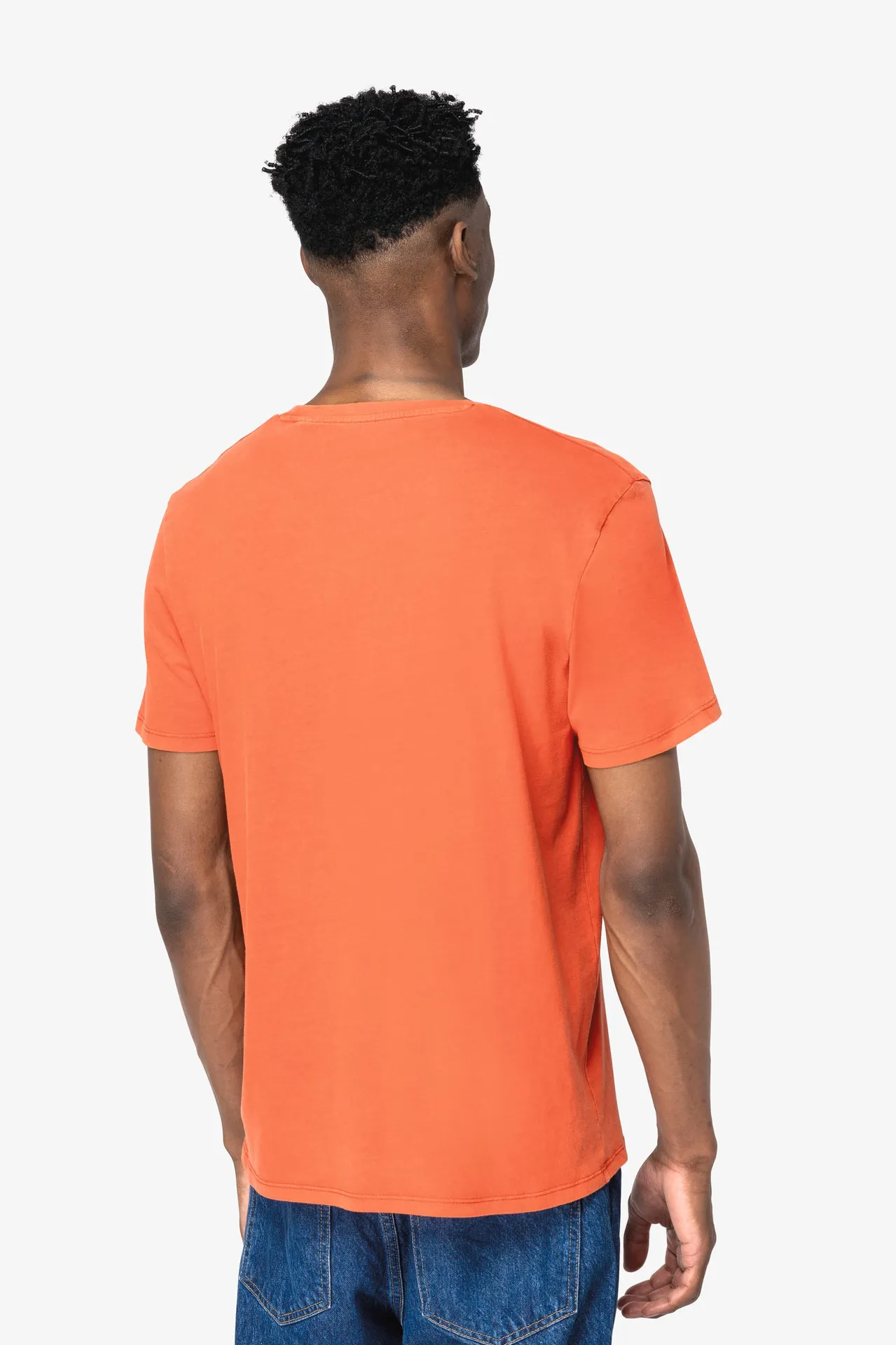 Umweltfreundliches ausgewaschenes Unisex T-Shirt