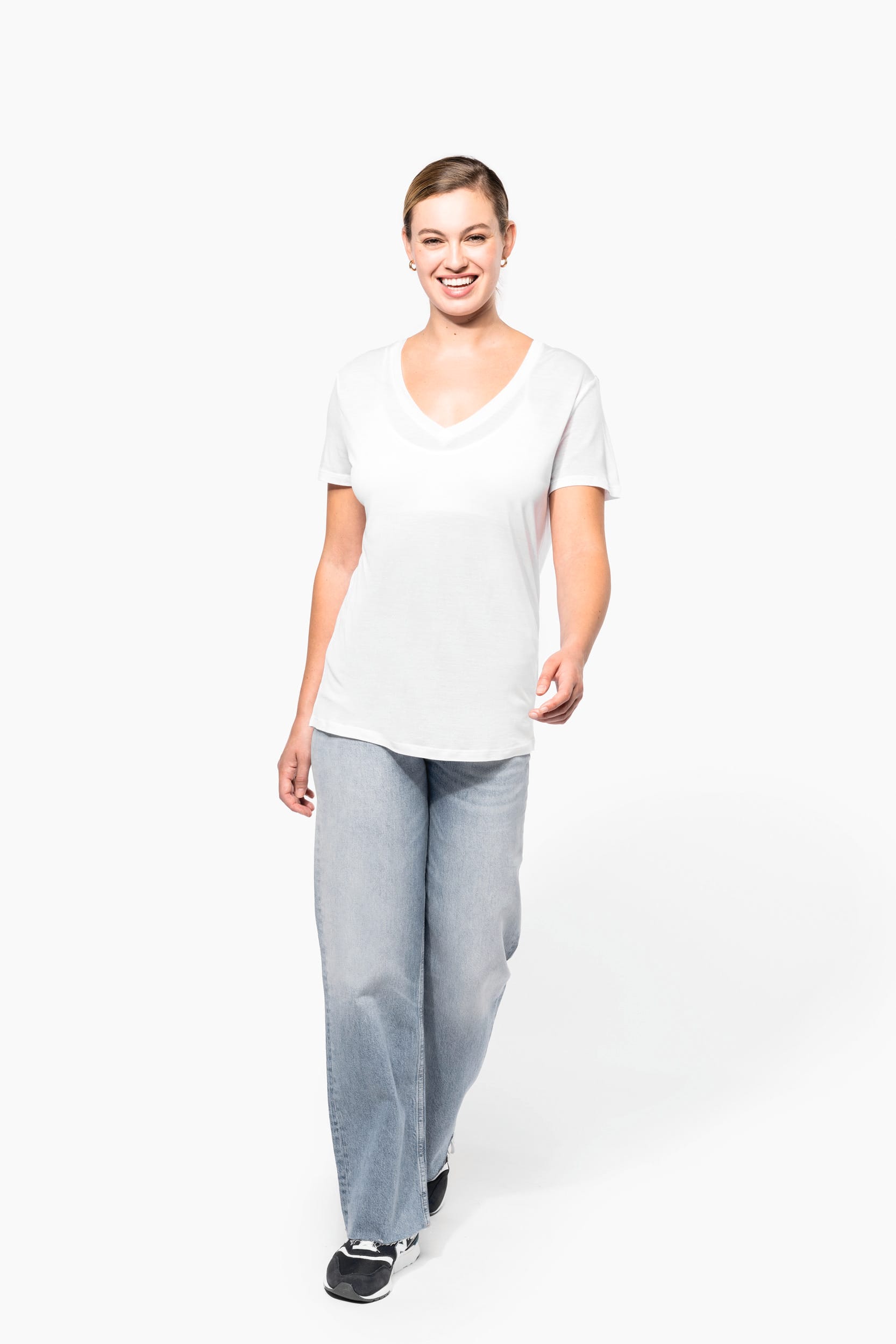 Damen Lyocell TENCEL™-T-Shirt Damen Lyocell TENCEL™-T-Shirt