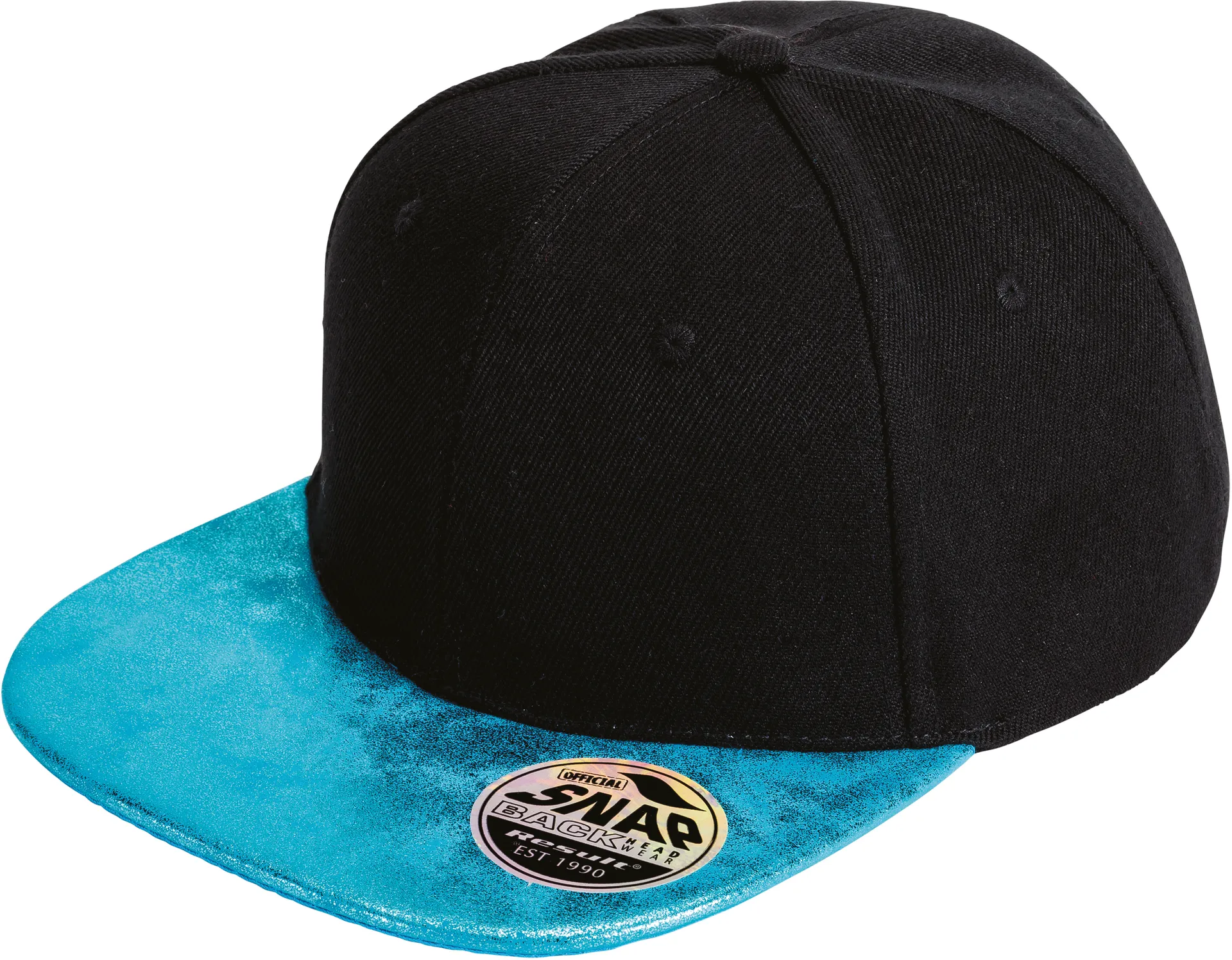Bronx Glitter Flat Peak Snapback Cap