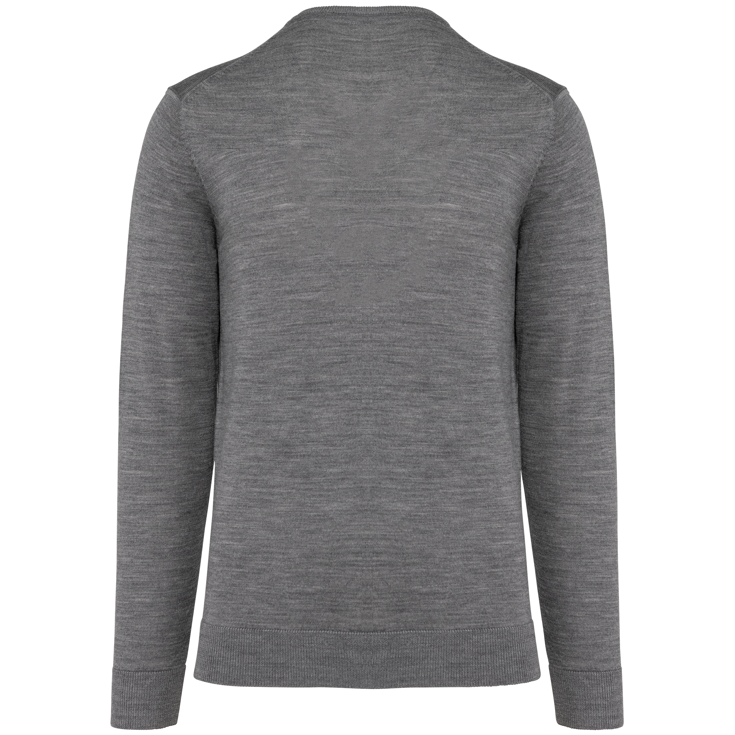 Merino-Herrenpullover mit V-Ausschnitt