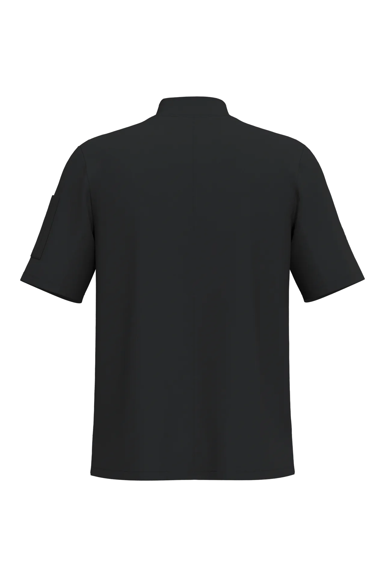 Umweltfreundliche Unisex-Kochjacke mit kurzen Ärmeln