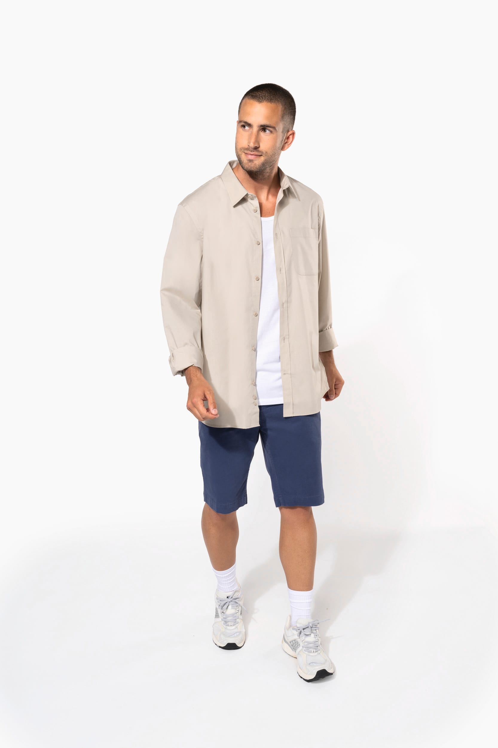 Chino-Bermuda-Shorts für Herren