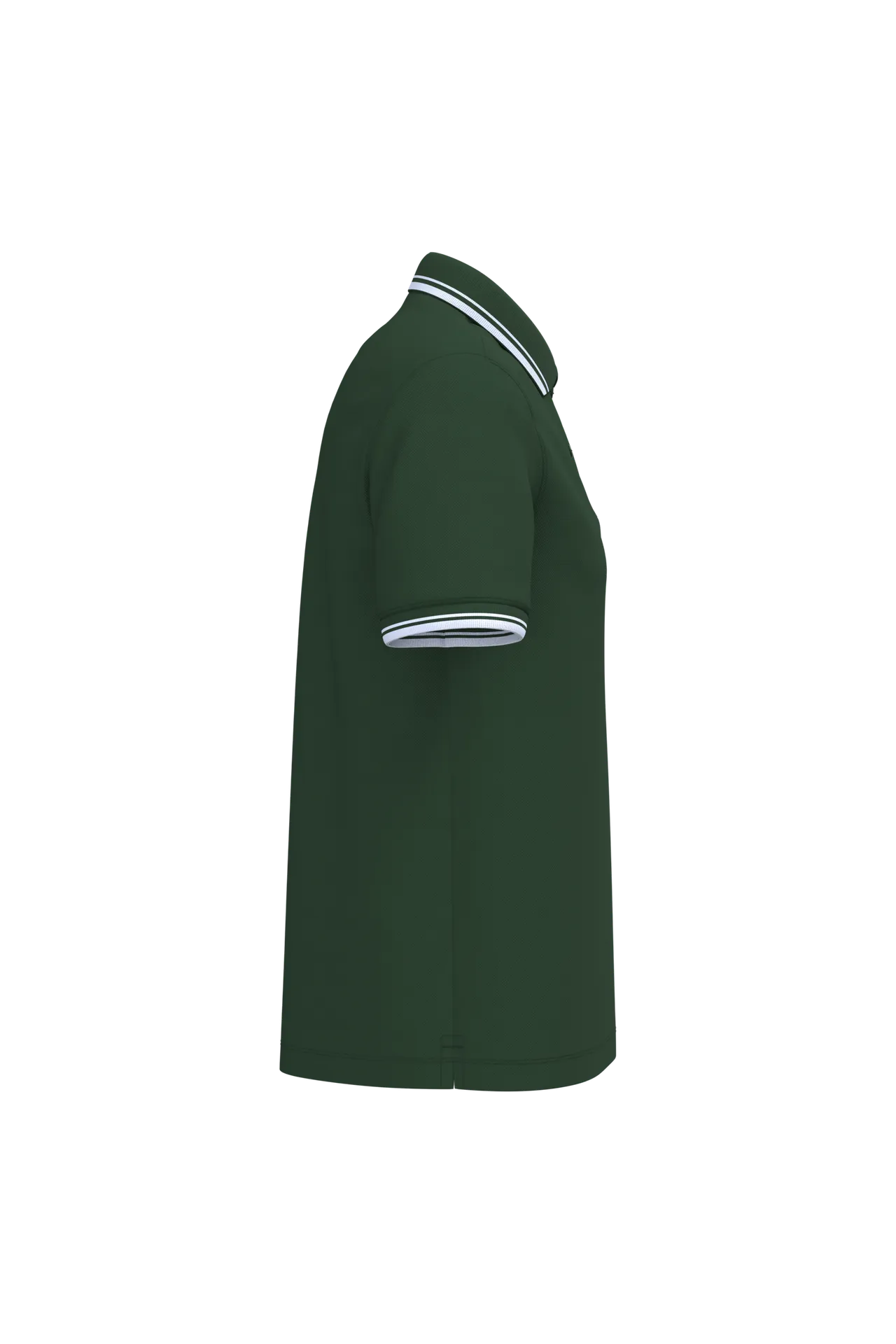 Herren Poloshirt mit kurzen Ärmeln und kontrastfarbenen Paspeln