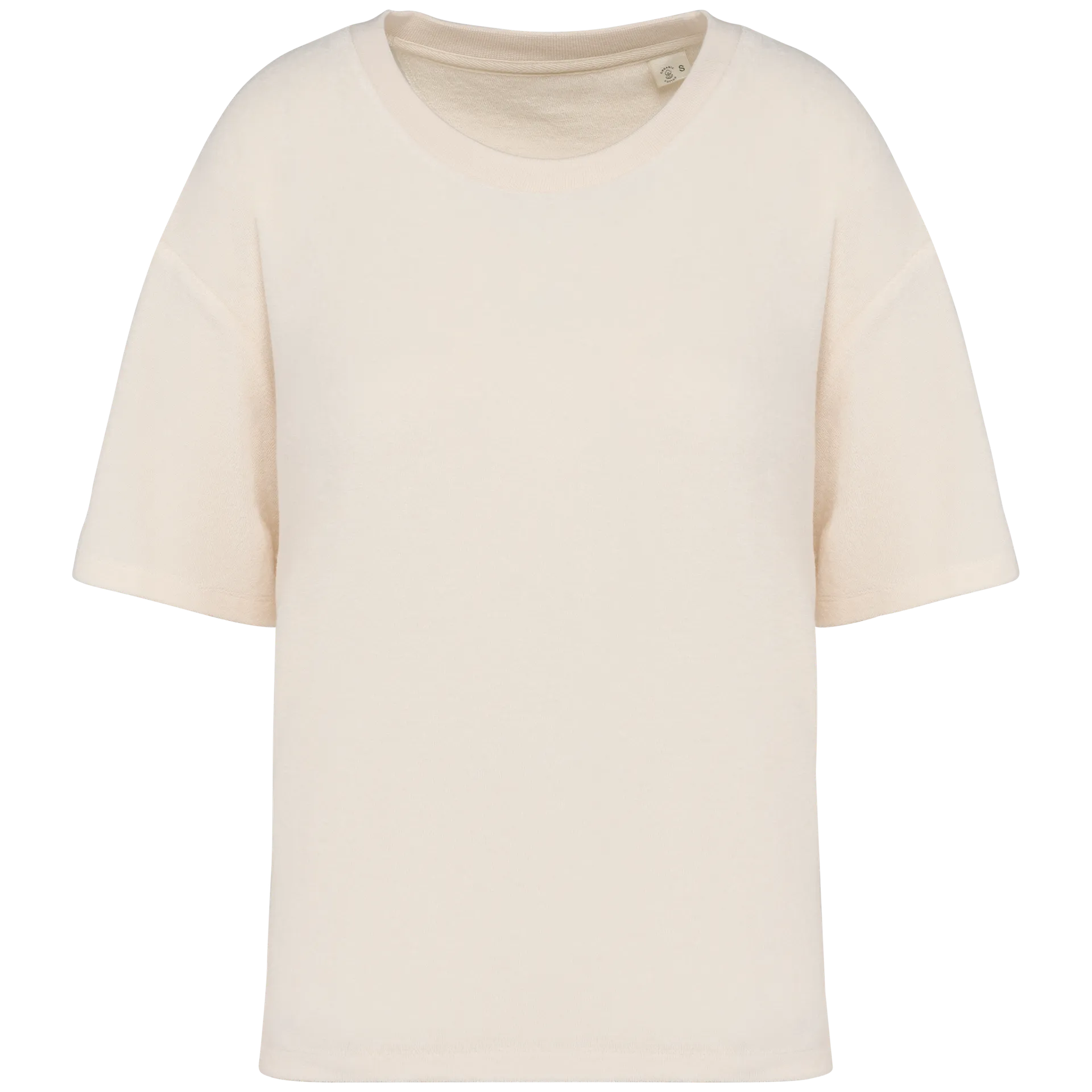 Umweltfreundliches Damen-T-Shirt aus Frottee