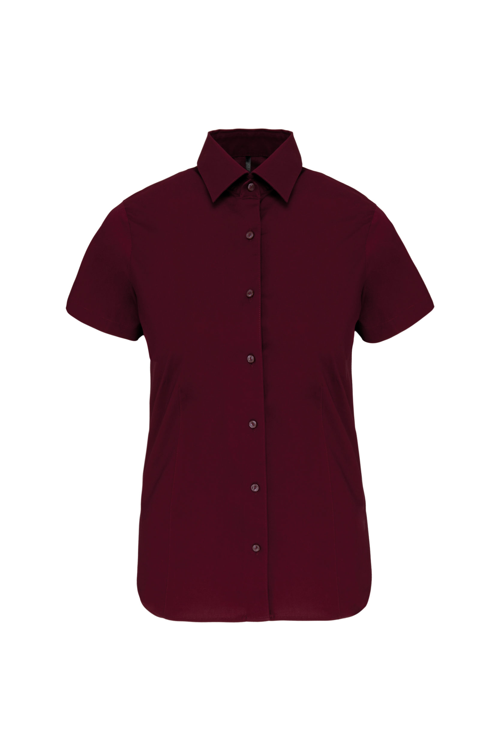 Damen Stretchbluse Kurzarm