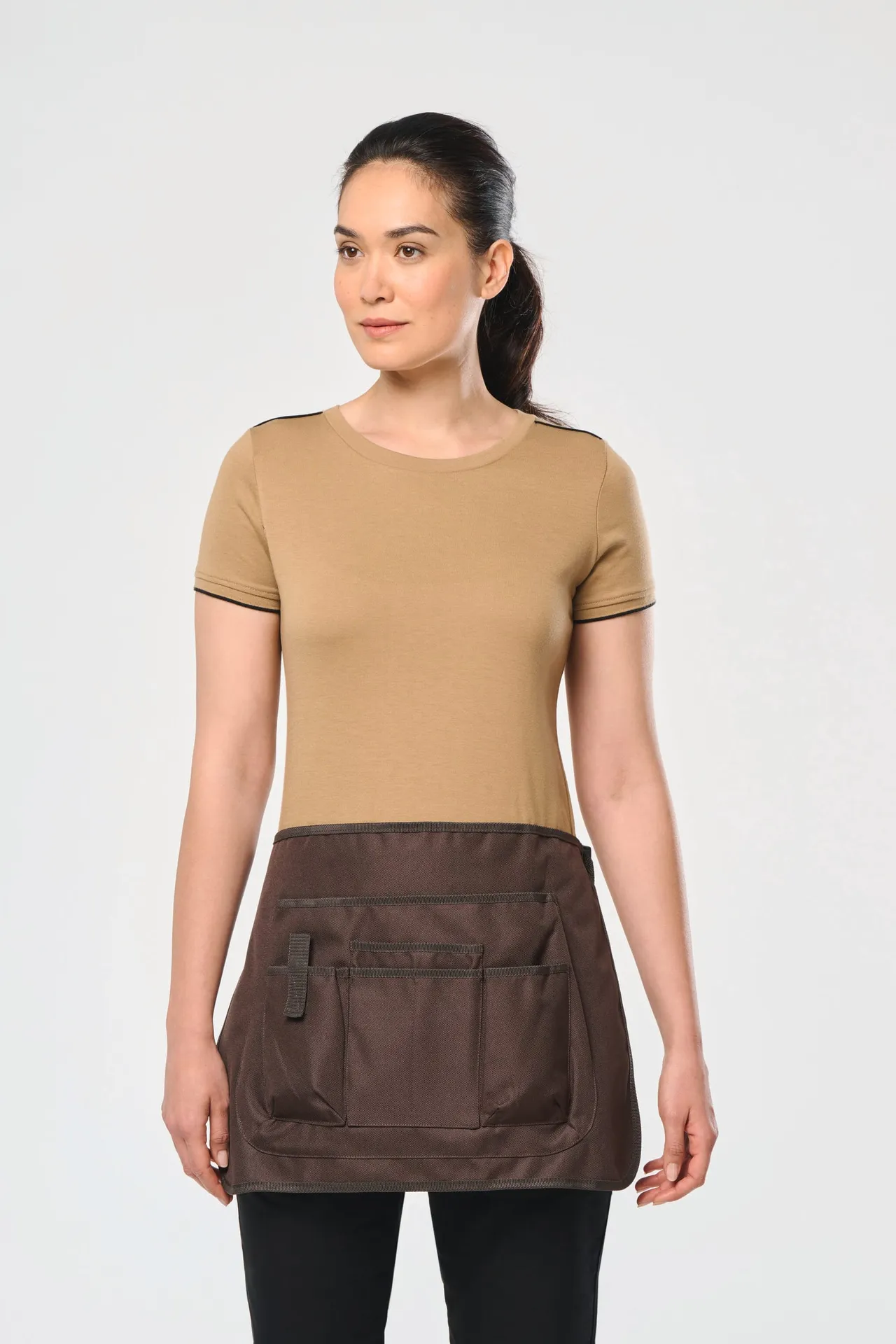 Kurze umweltfreundliche Unisex-Gärtnerschürze