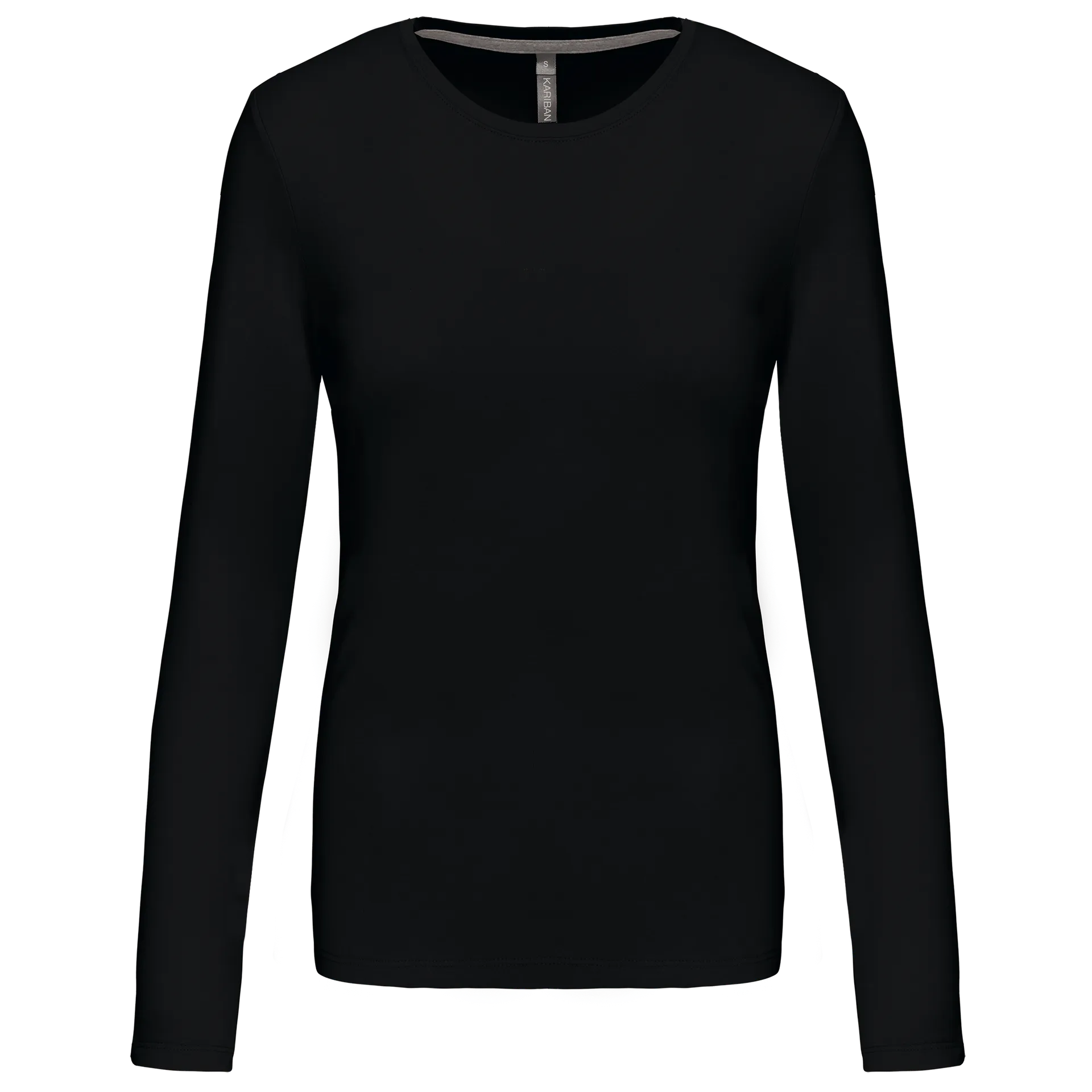 Damen-Langarmshirt mit Rundhalsausschnitt