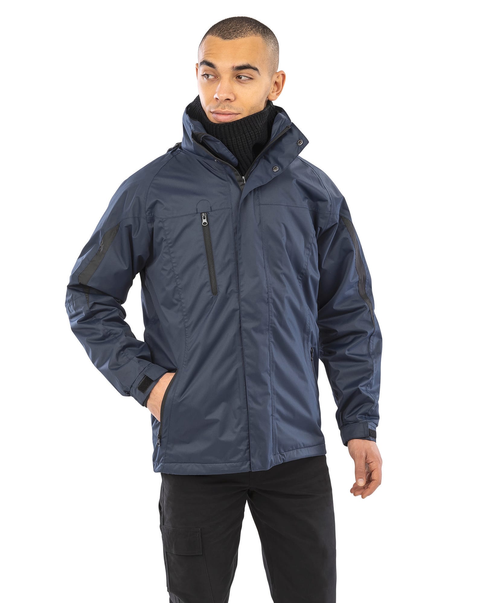 Mens 3-in-1 Journey Jacket with Soft Shell Inner
