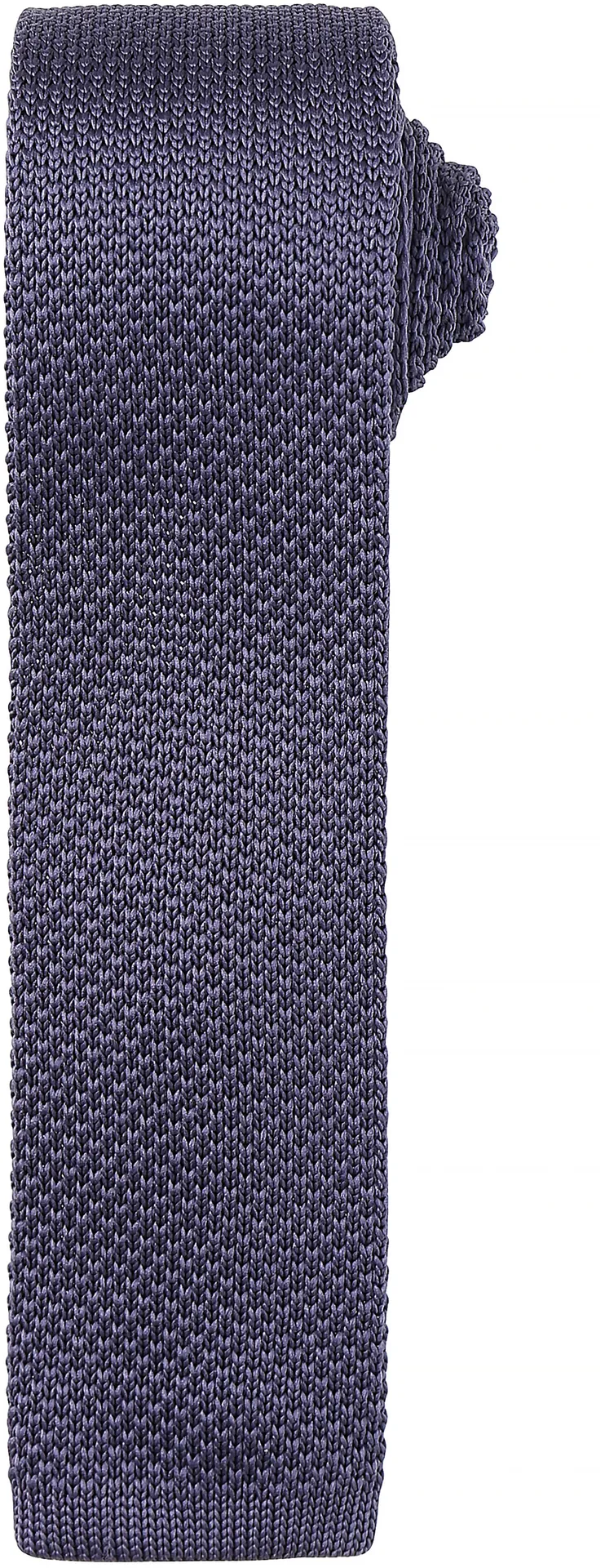 Slim knitted tie