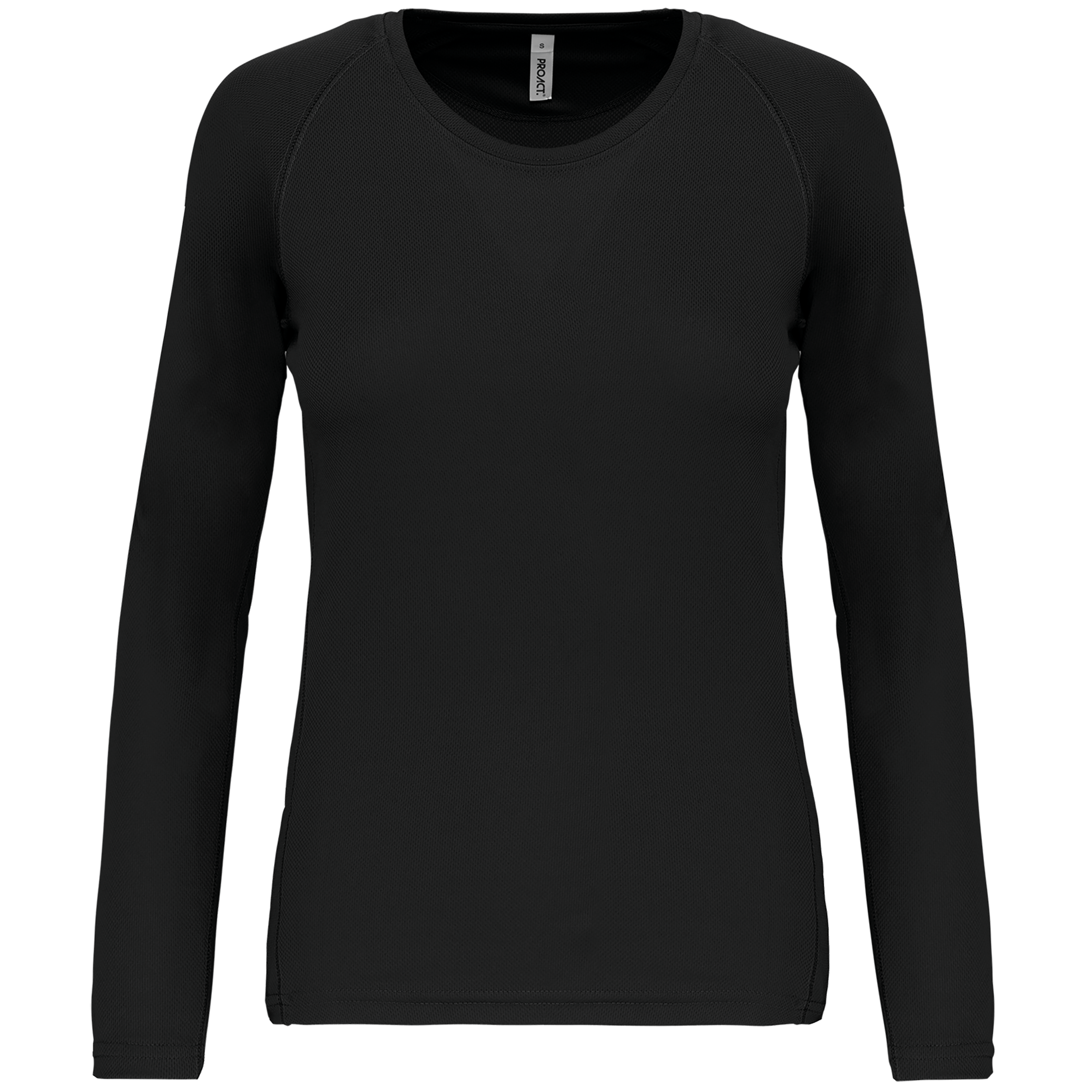 Damen Basic Sport Funktionsshirt Langarm