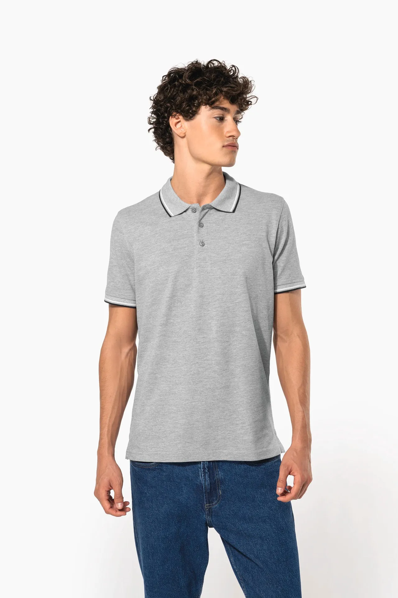 Herren Piqué Poloshirt Kurzarm