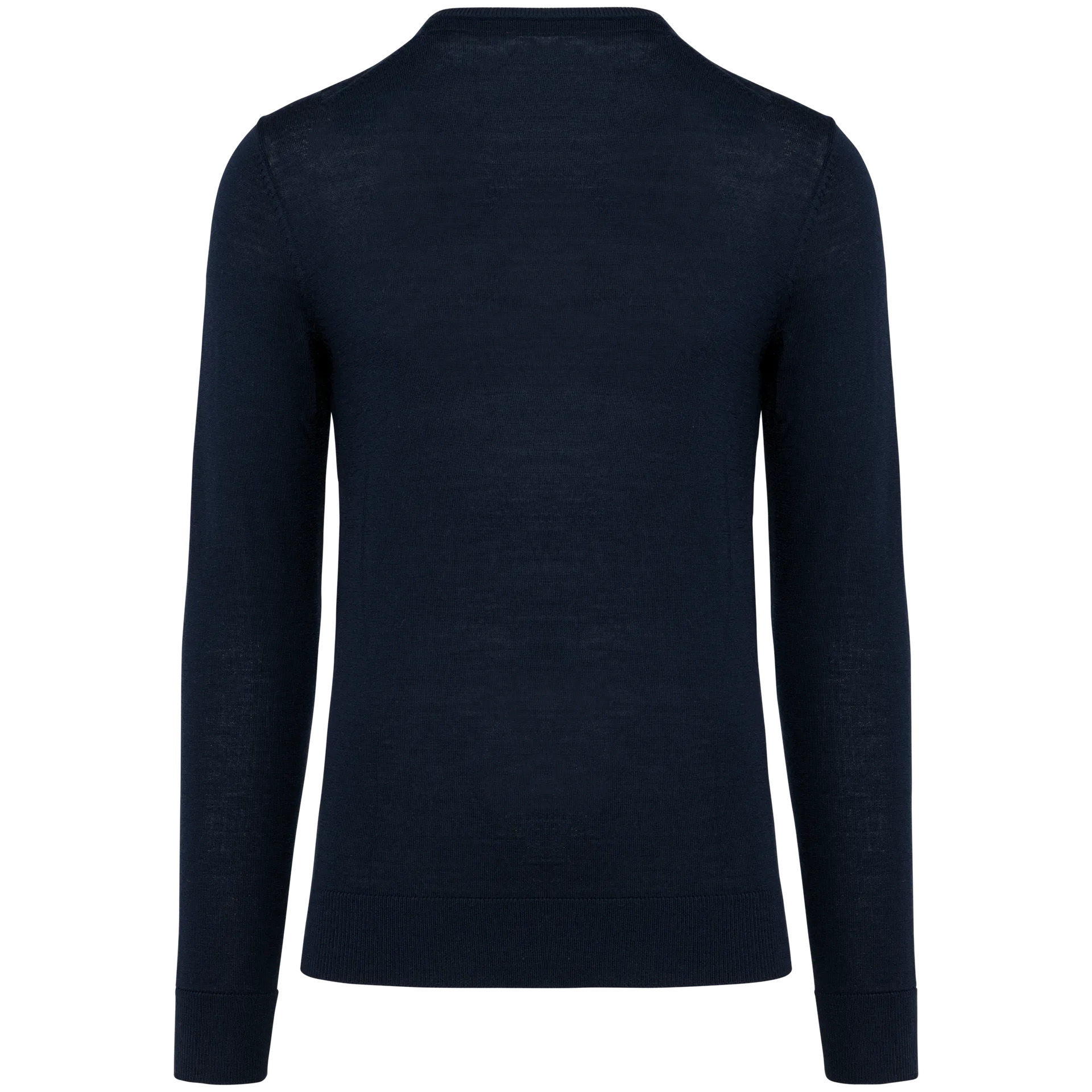 Merino-Herrenpullover mit V-Ausschnitt