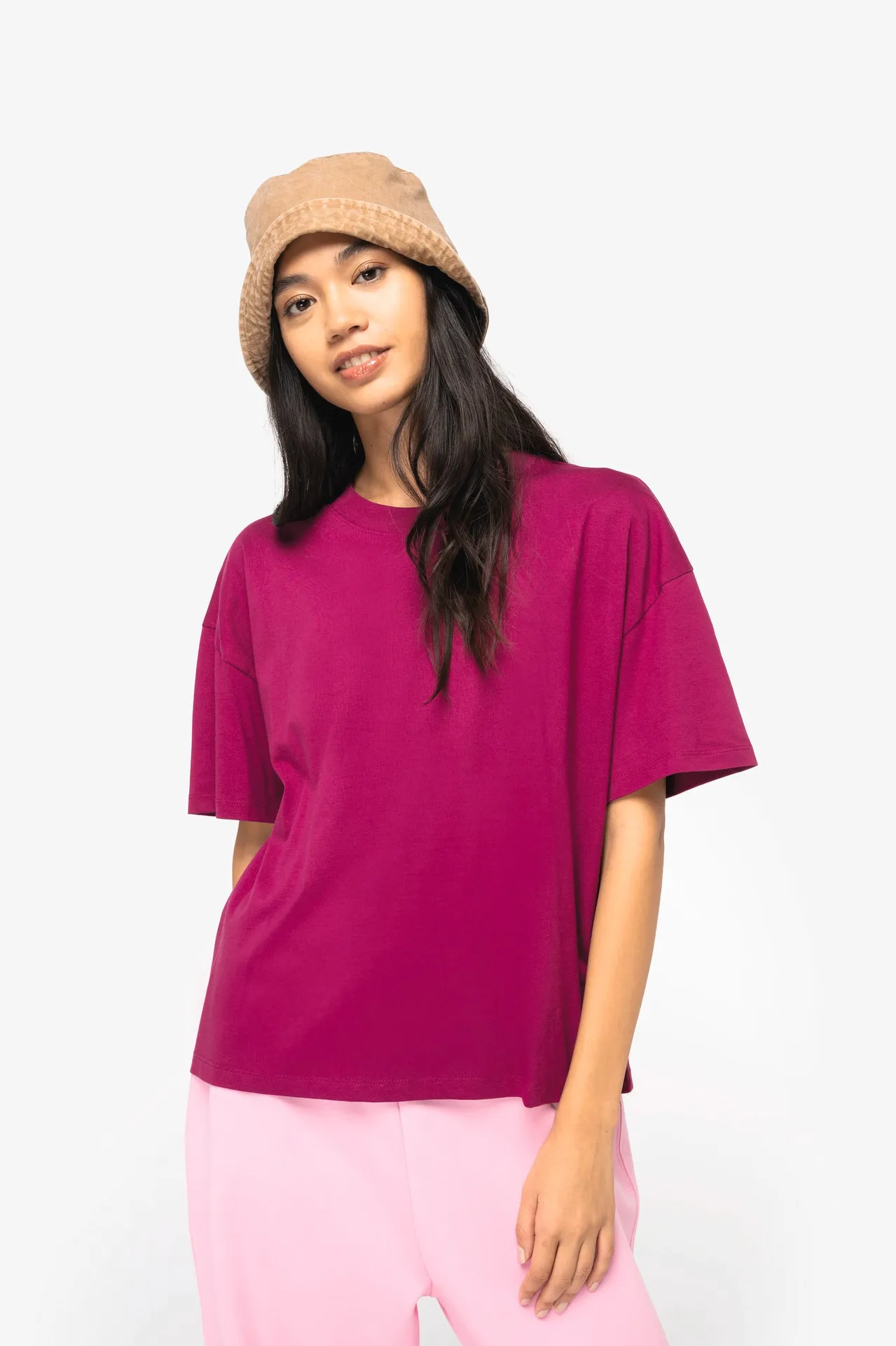 Umweltfreundliches Oversize Damen-T-Shirt