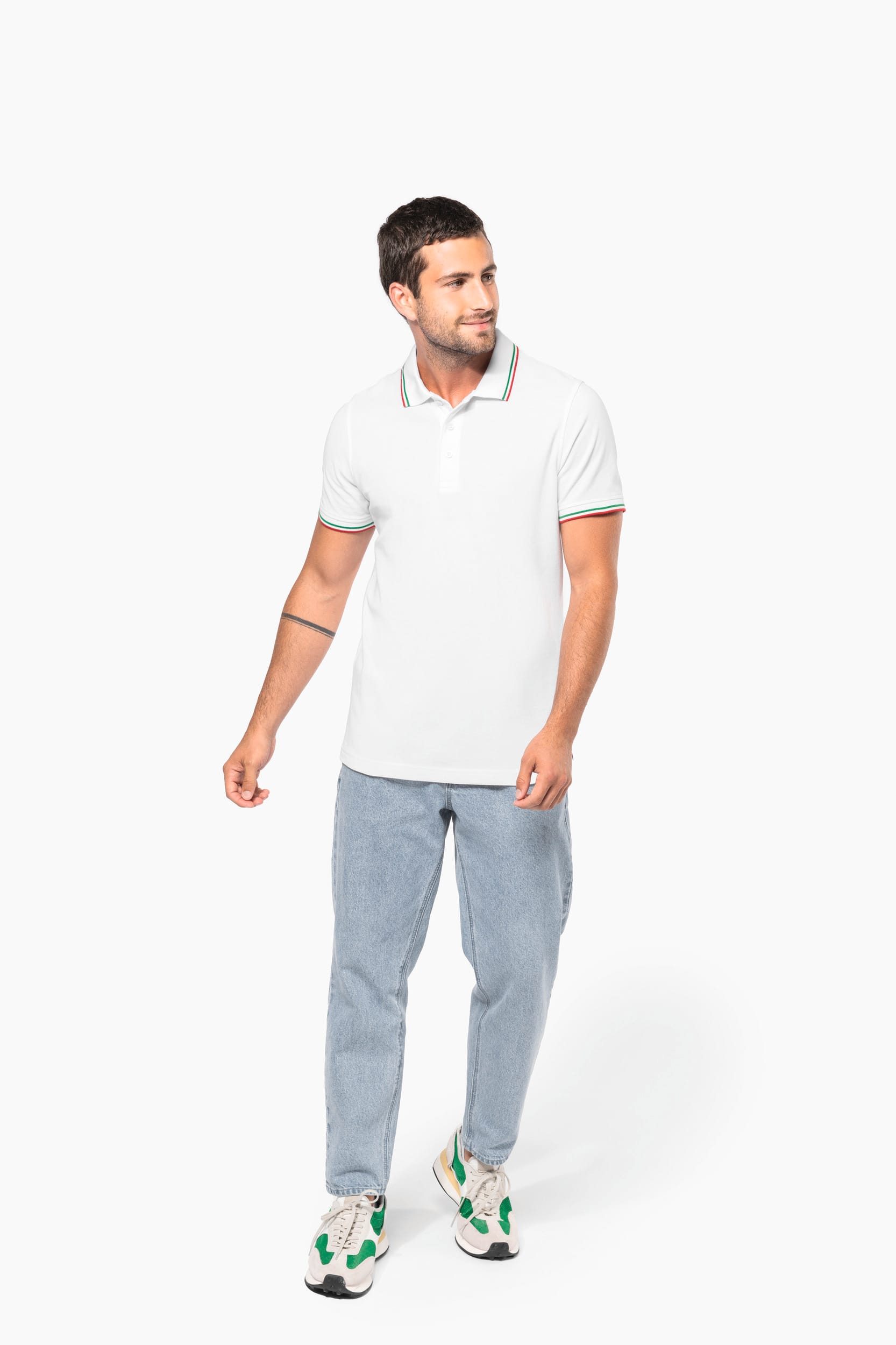 Herren Piqué Poloshirt Kurzarm