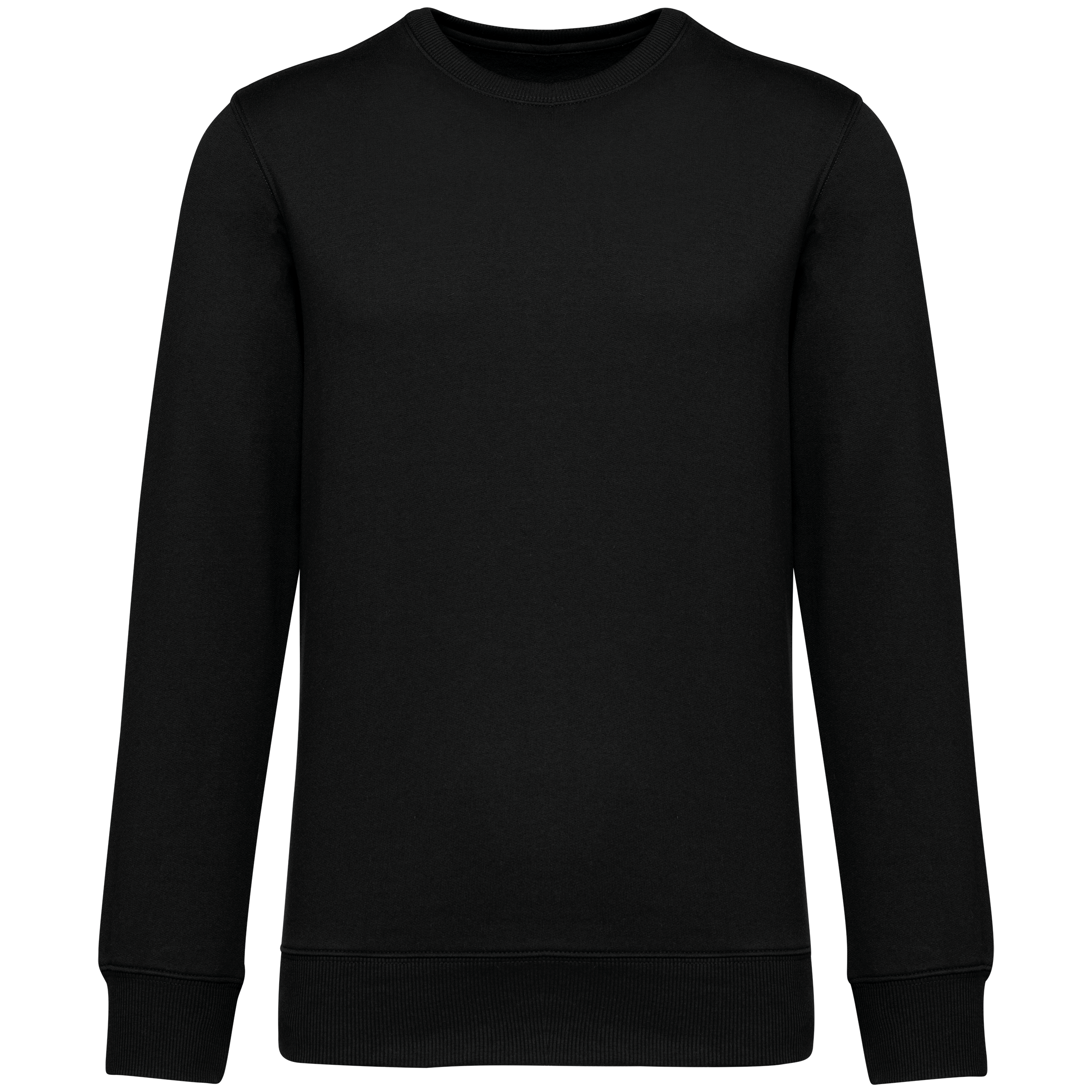 Umweltfreundliches Unisex Sweatshirt mit Rundhalsausschnitt und hängenden Schultern aus French Terry