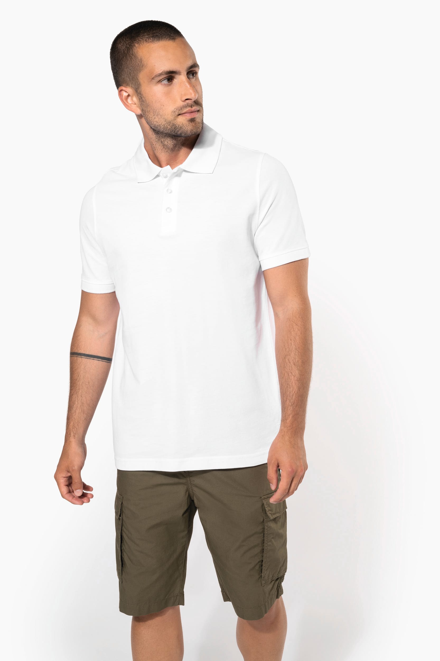 Leichte Bermuda-Shorts für Herren mit mehreren Taschen