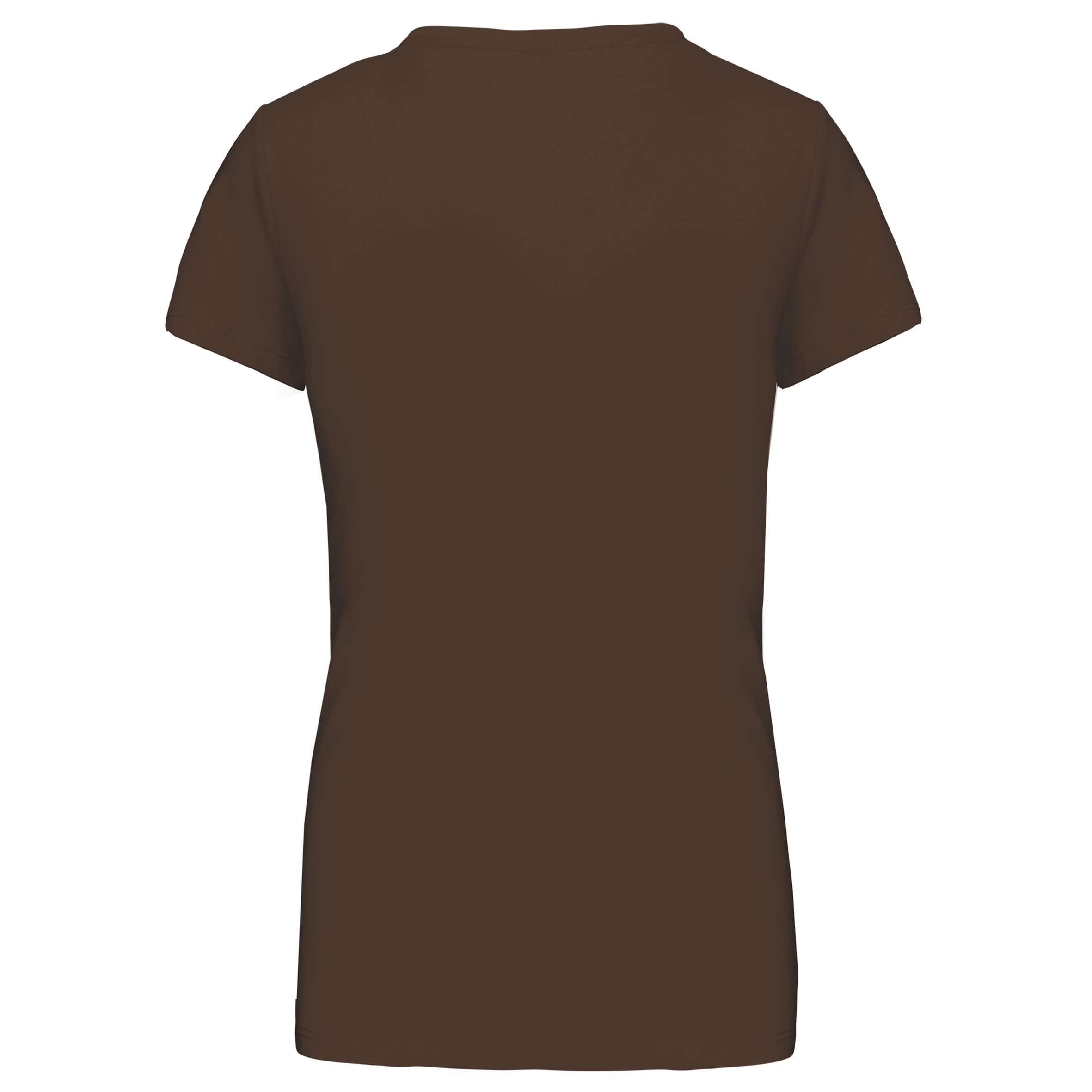 Ladies' short-sleeved crew neck T-shirt