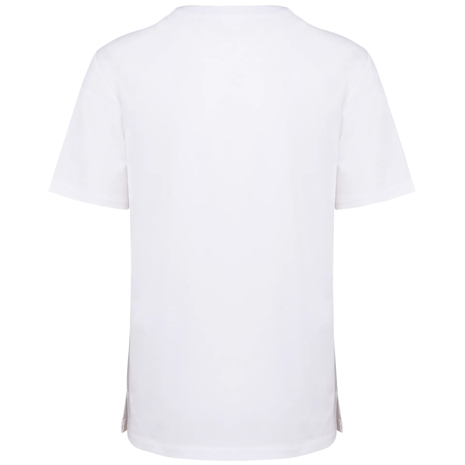 Kurzärmlige Unisex-Tunika aus Baumwollpolyester