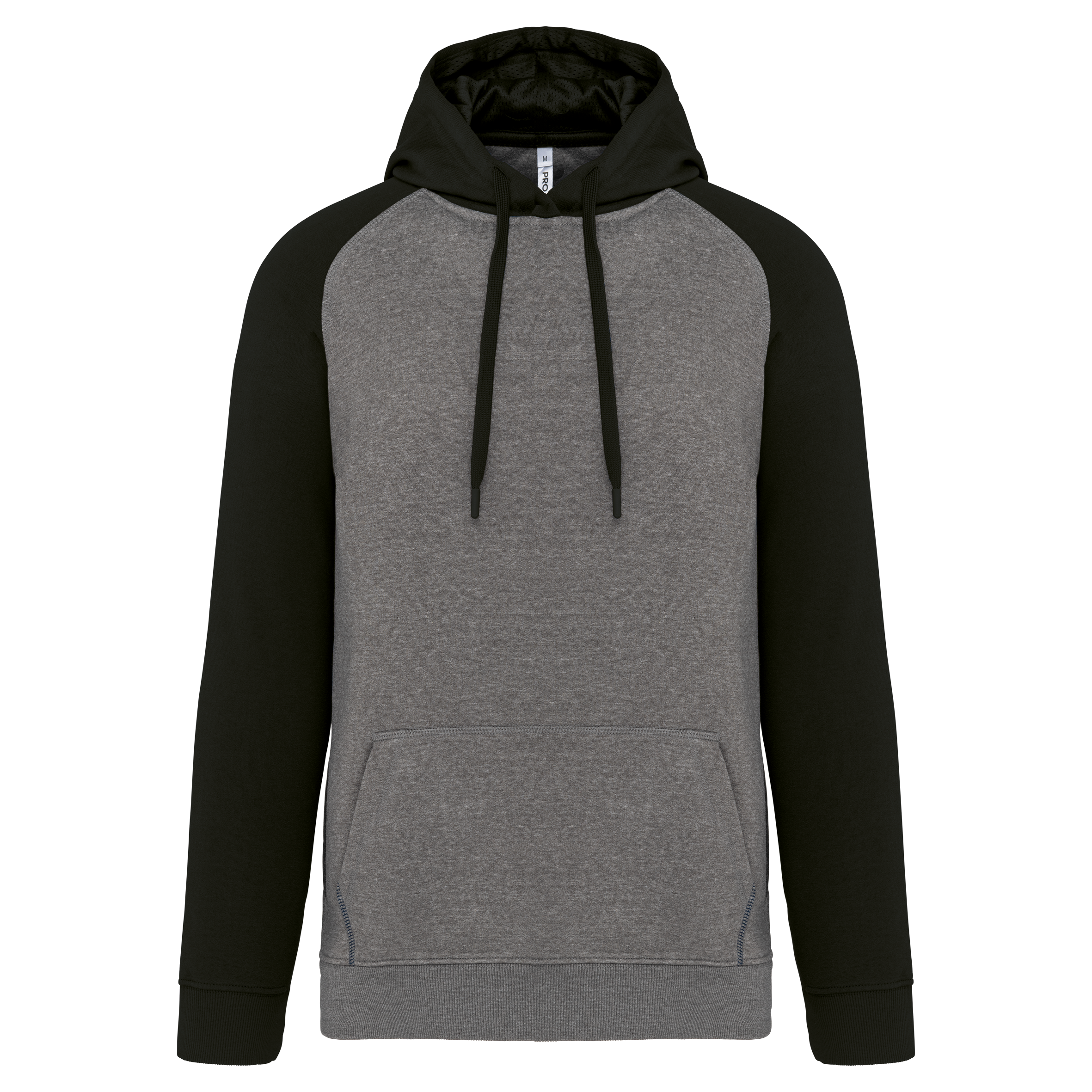 Zweifarbiges Kapuzensweatshirt für Erwachsene