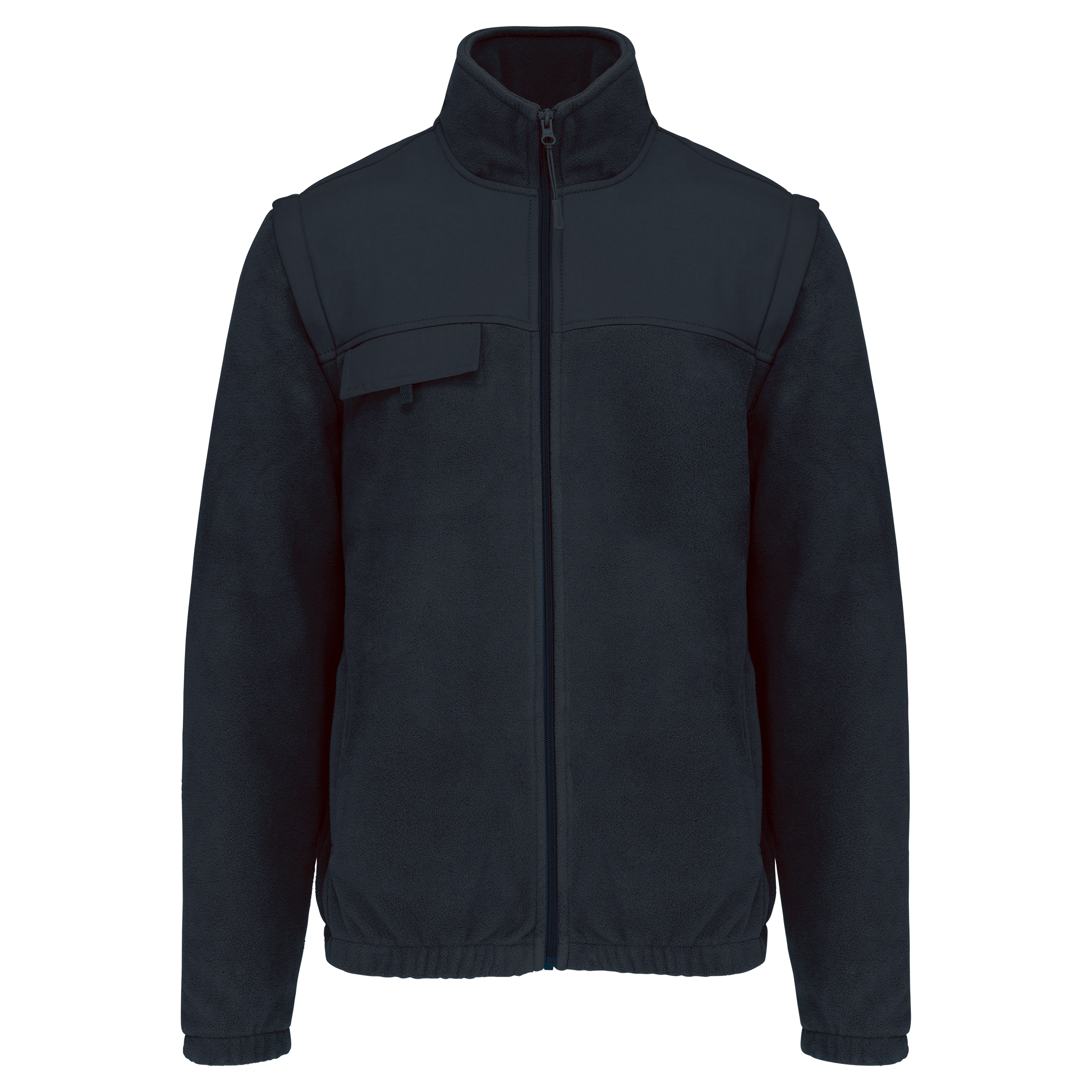 Fleecejacke mit abnehmbaren Ärmeln Fleecejacke mit abnehmbaren Ärmeln