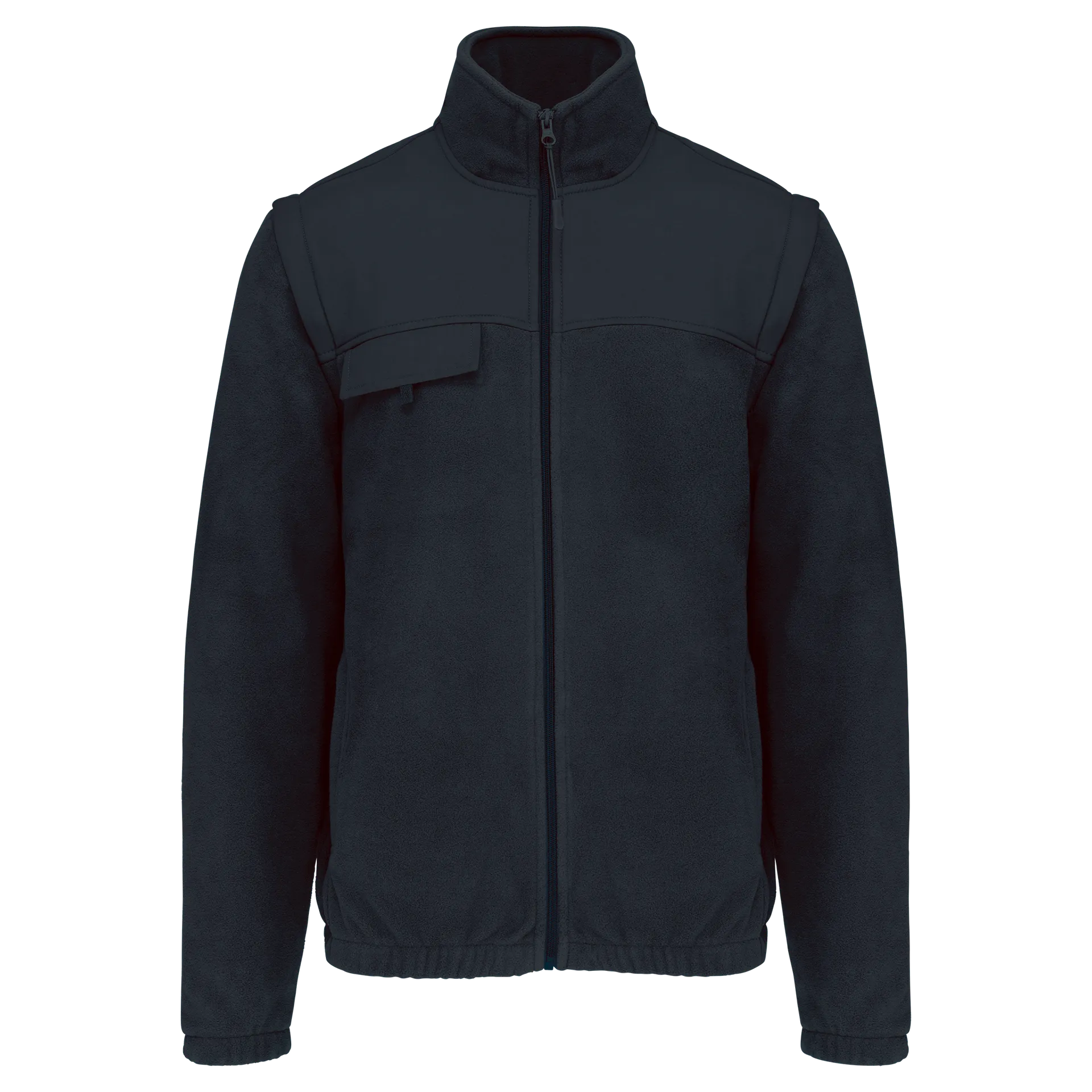 Fleecejacke mit abnehmbaren Ärmeln Herren