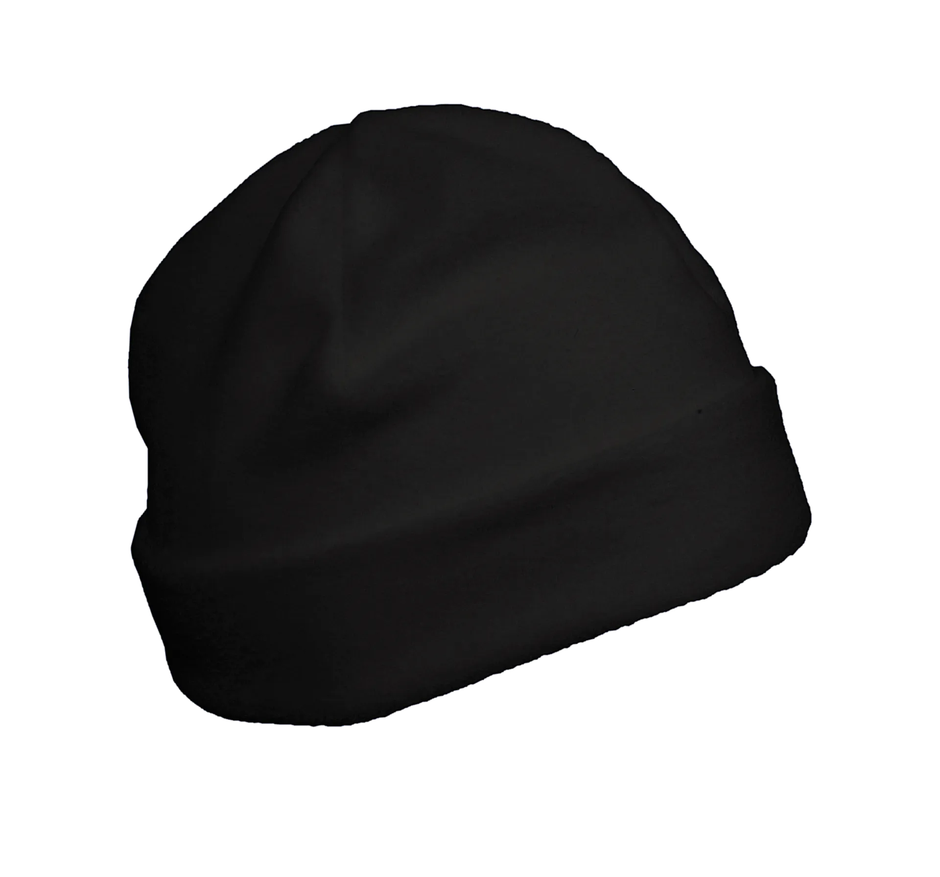 Recycelte Mütze aus Mikrofleece mit Umschlag