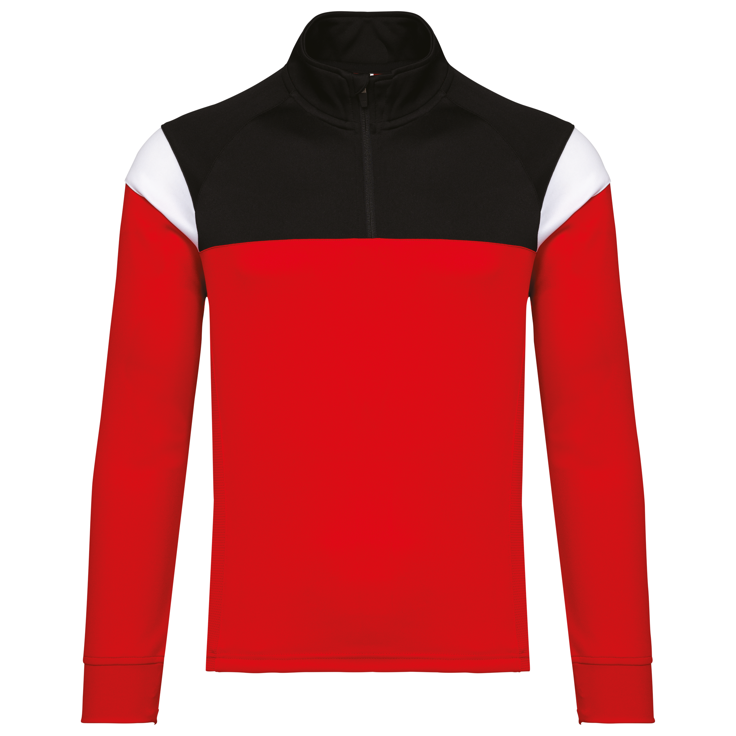 Trainings-Sweatshirt mit 1/4 Reißverschluss für Kinder