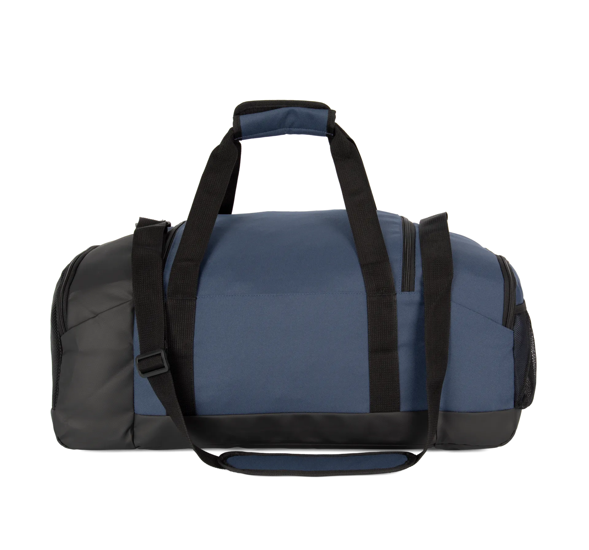 Recycelte Sporttasche mit doppelter Seitentasche