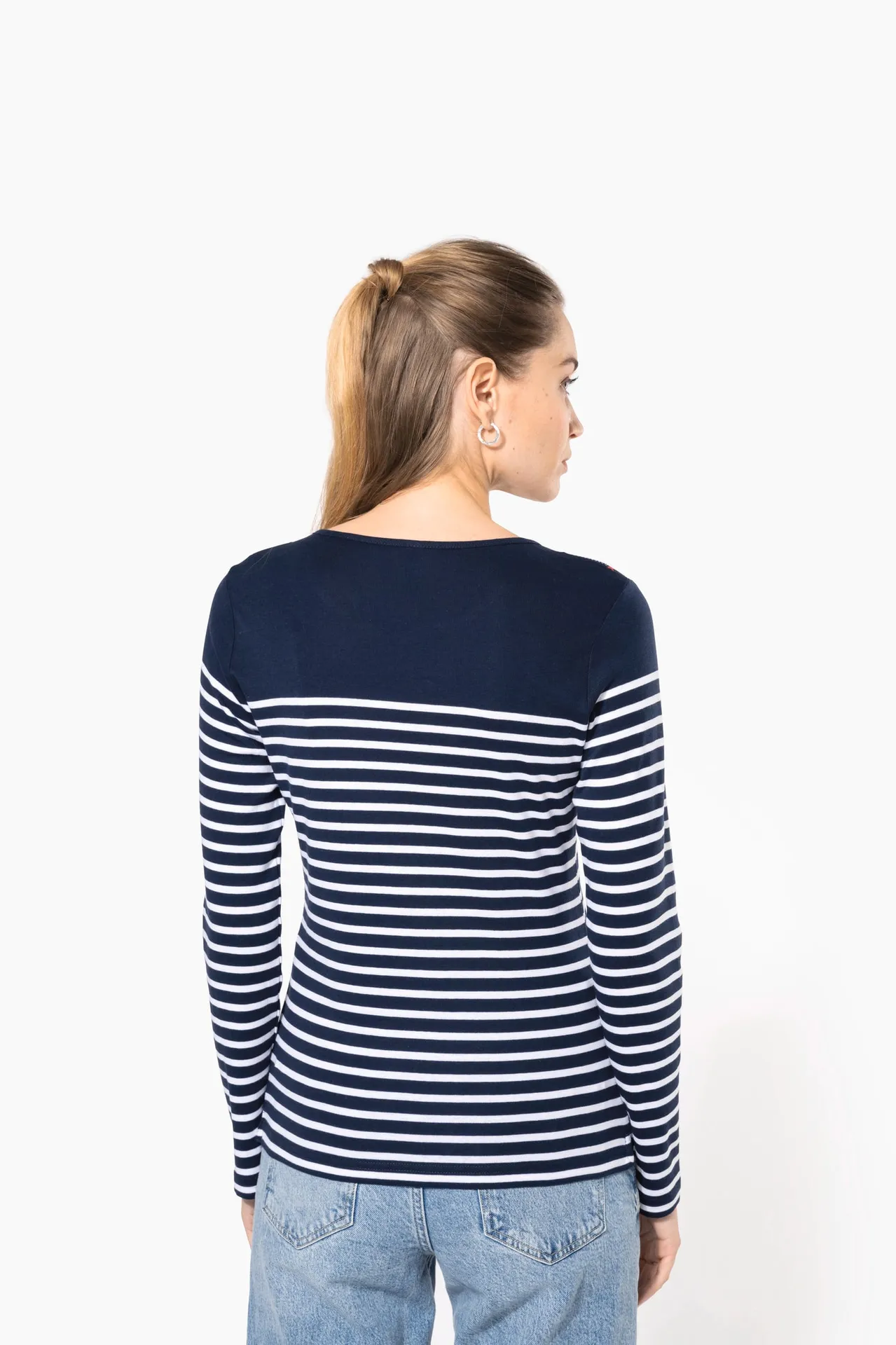 Damen-Marineshirt Langarm