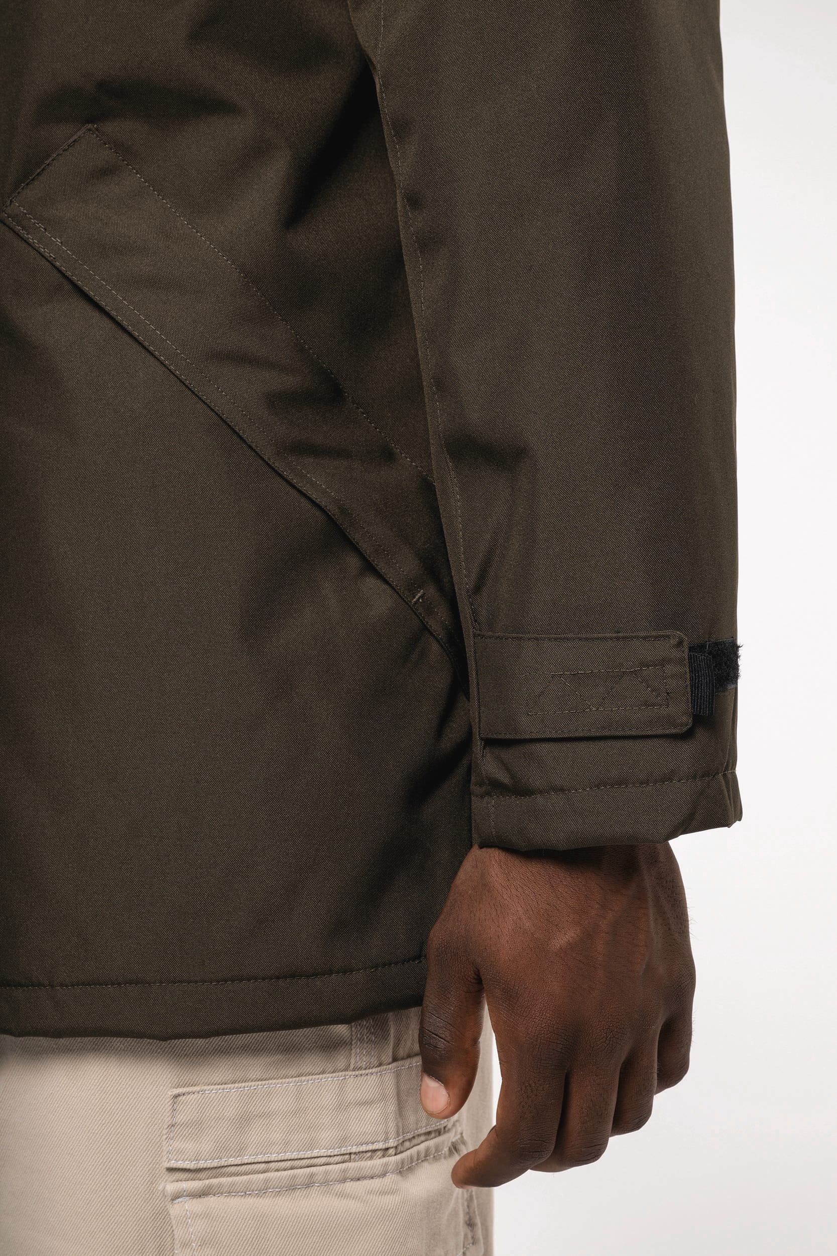 Parka > Parka, wattiert und mit Steppfutter