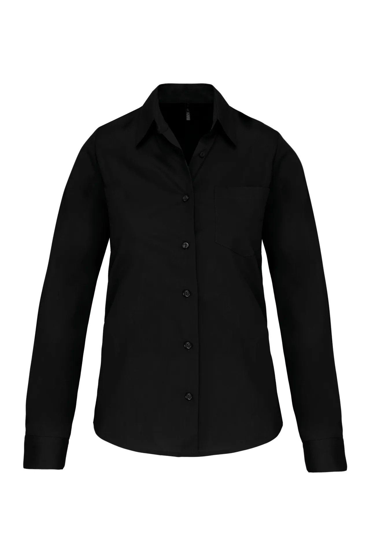 Damen Popelinebluse Langarm