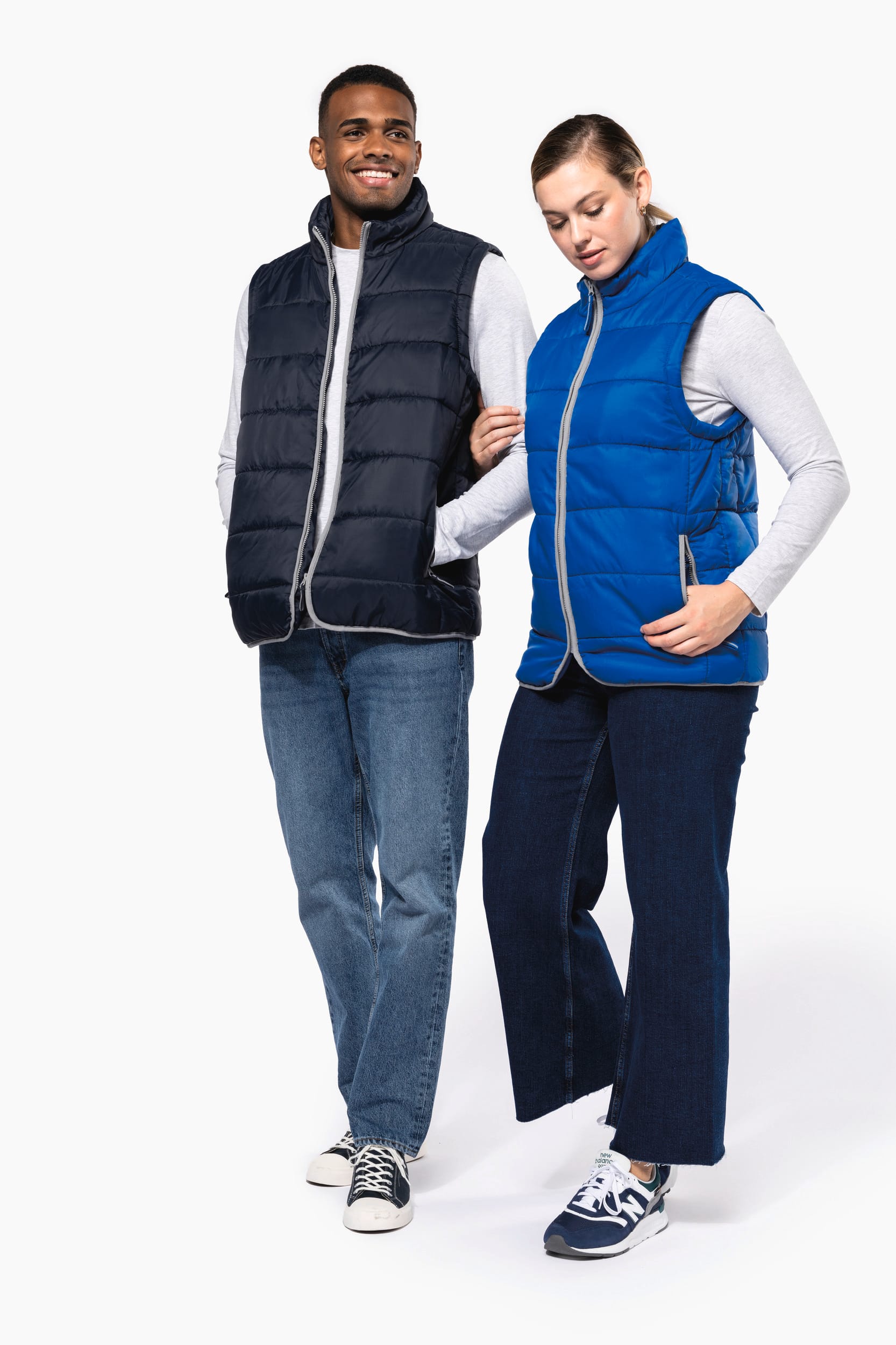 Wattierter Bodywärmer