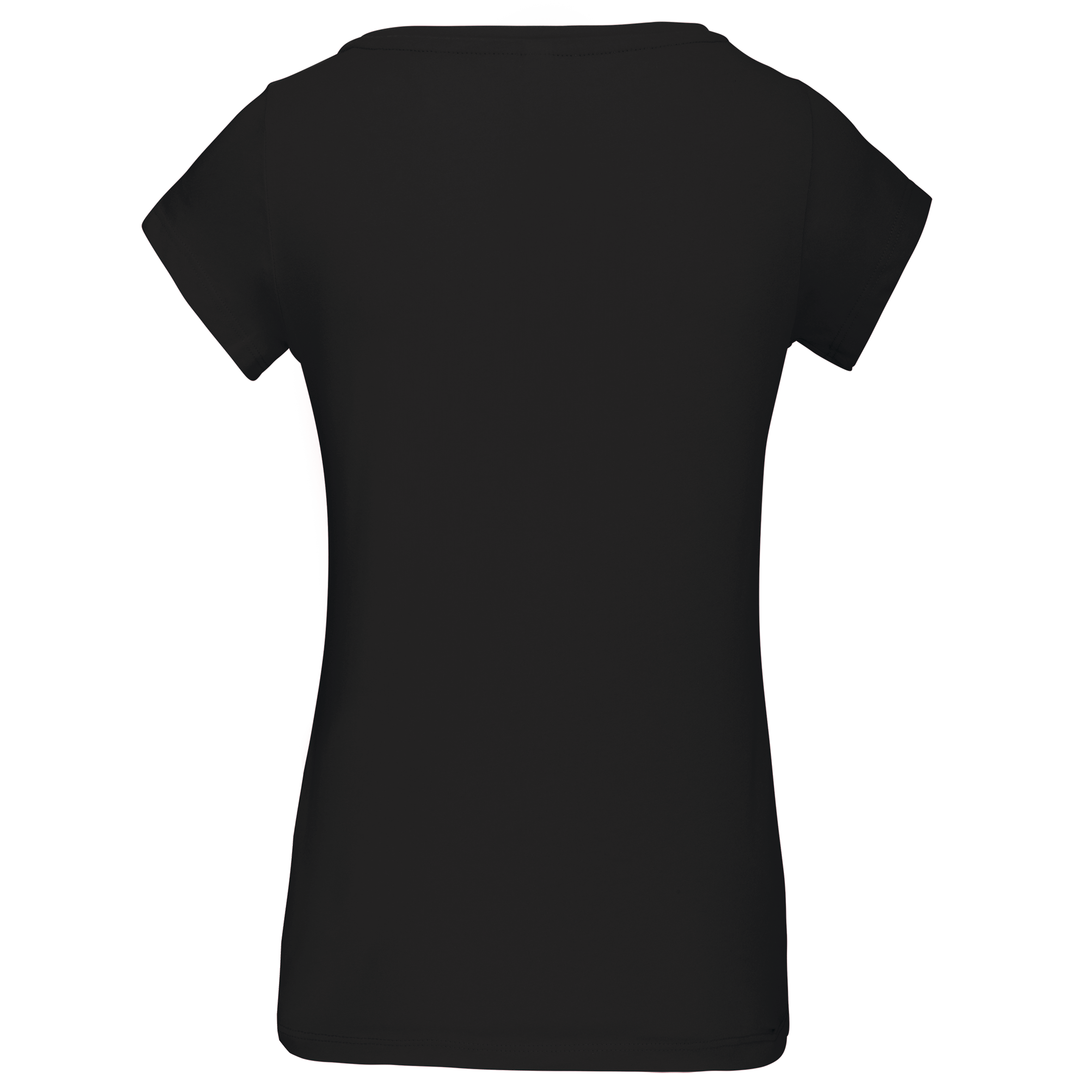 Ladies’ boat neck short-sleeved T-shirt