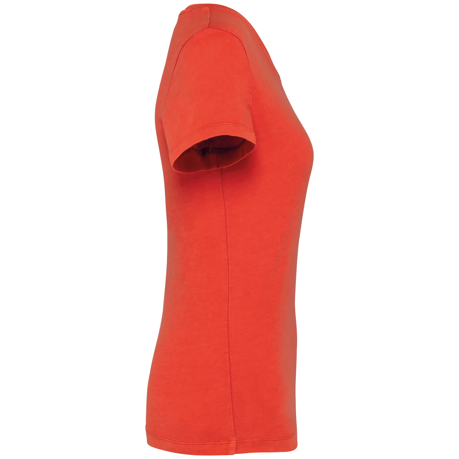 Umweltfreundliches ausgewaschenes Damen-T-Shirt