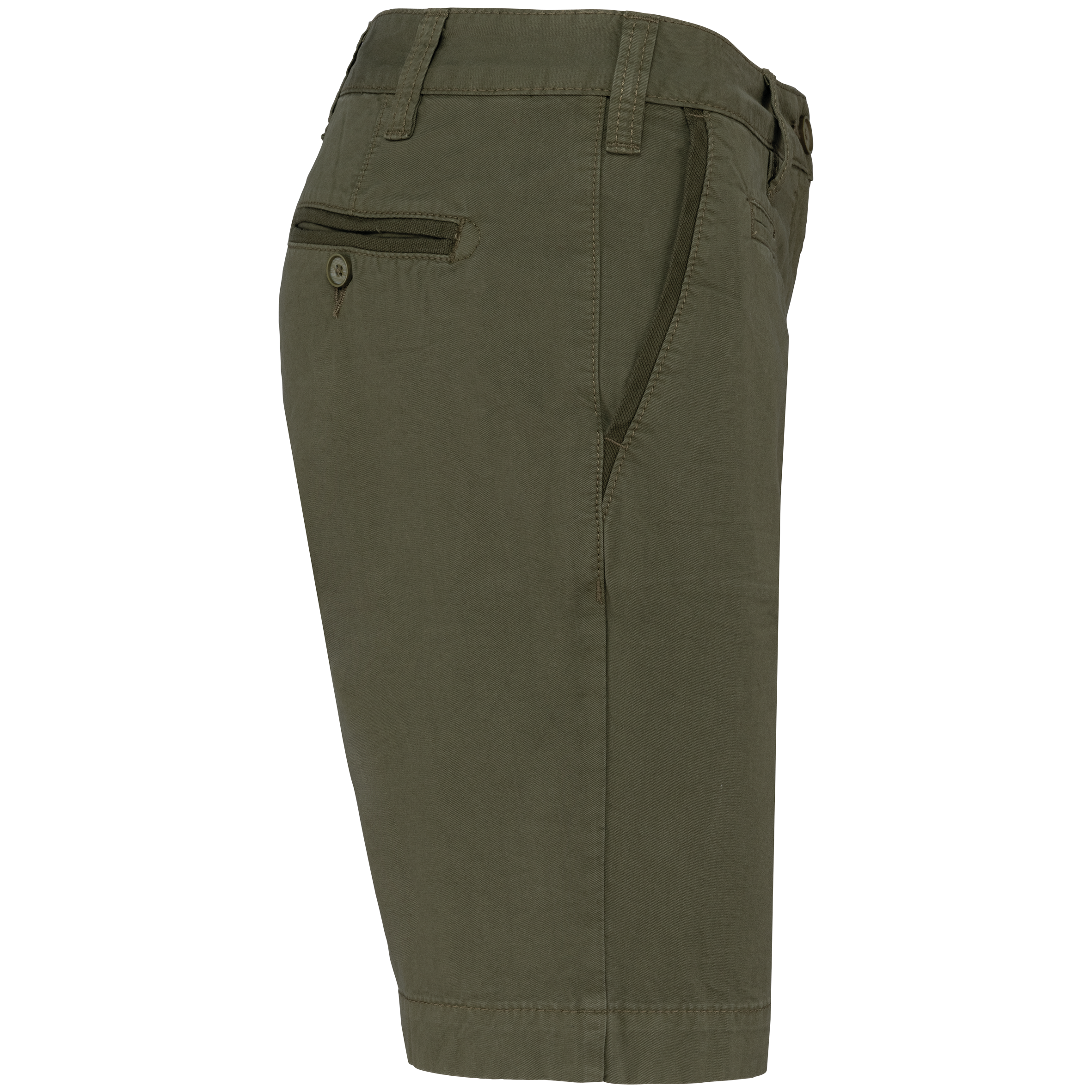 Bermuda-Shorts für Damen im ausgewaschenen Look