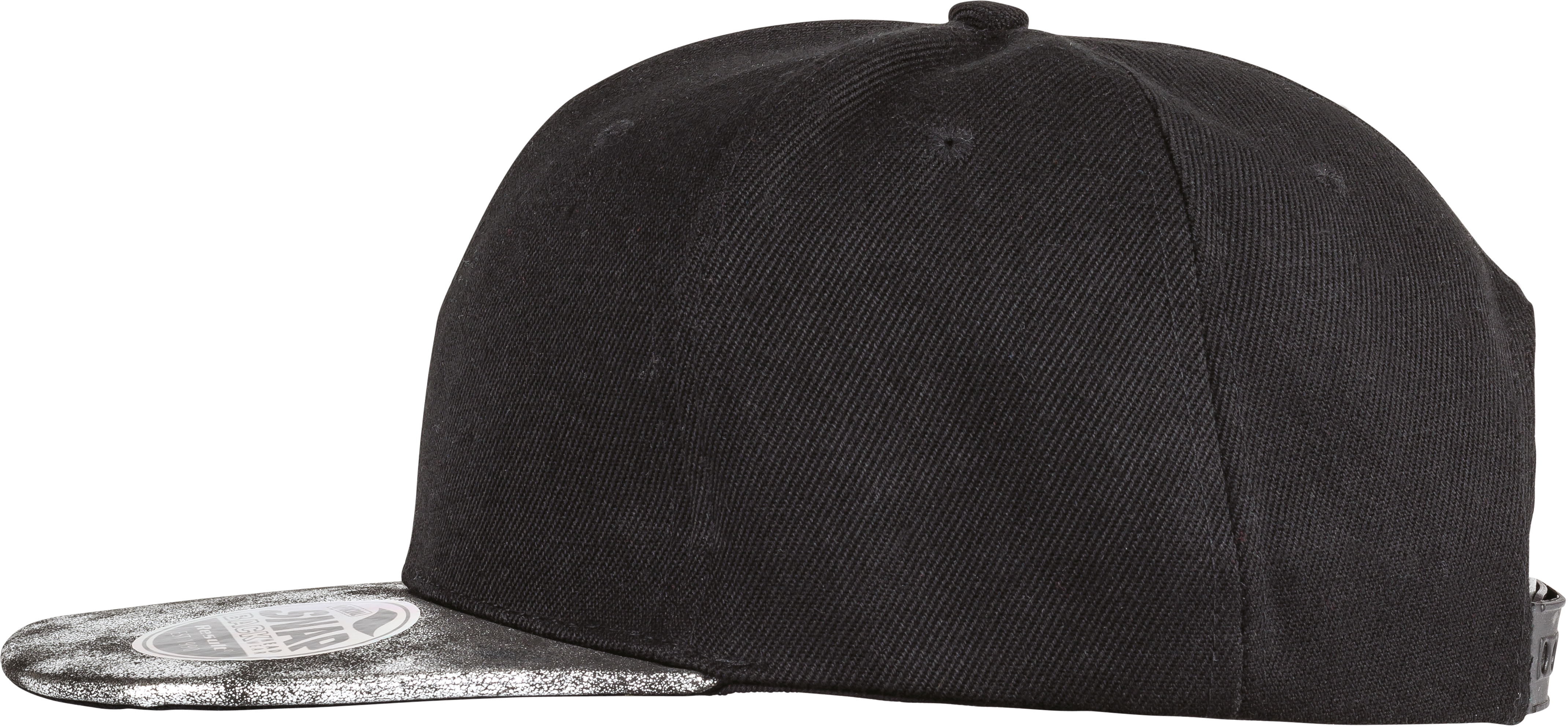Bronx Glitter Flat Peak Snapback Cap