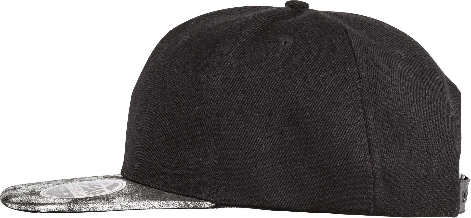 Bronx Glitter Flat Peak Snapback Cap